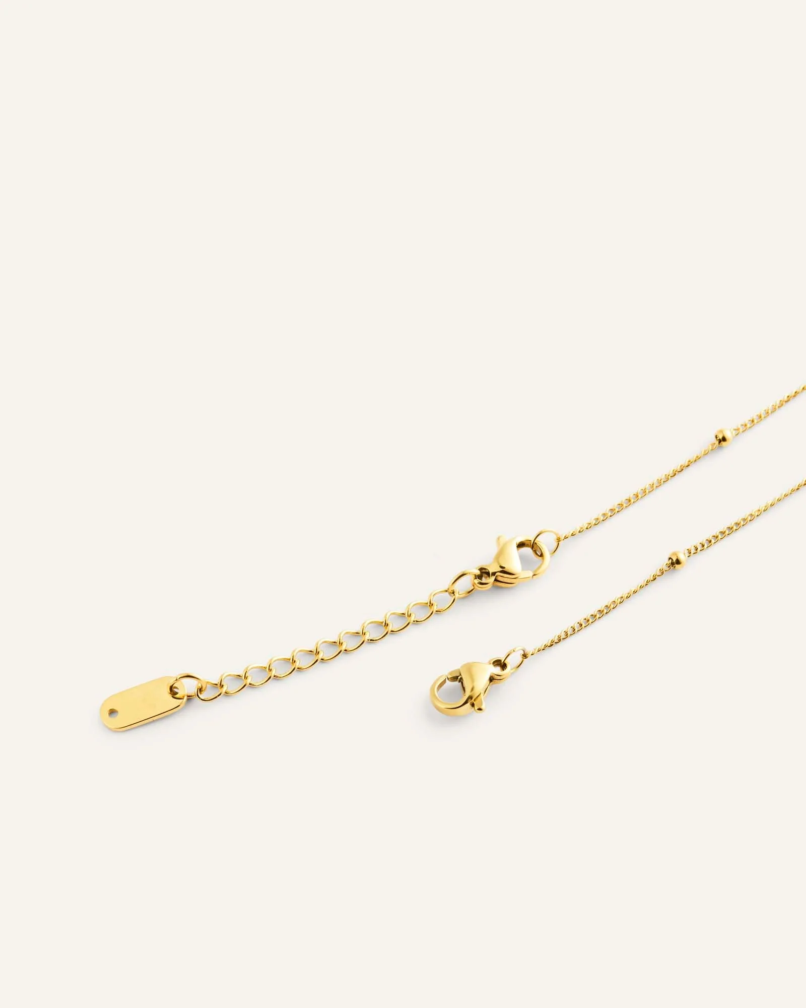 Beaded Chain Gold Bracelet - Image 5