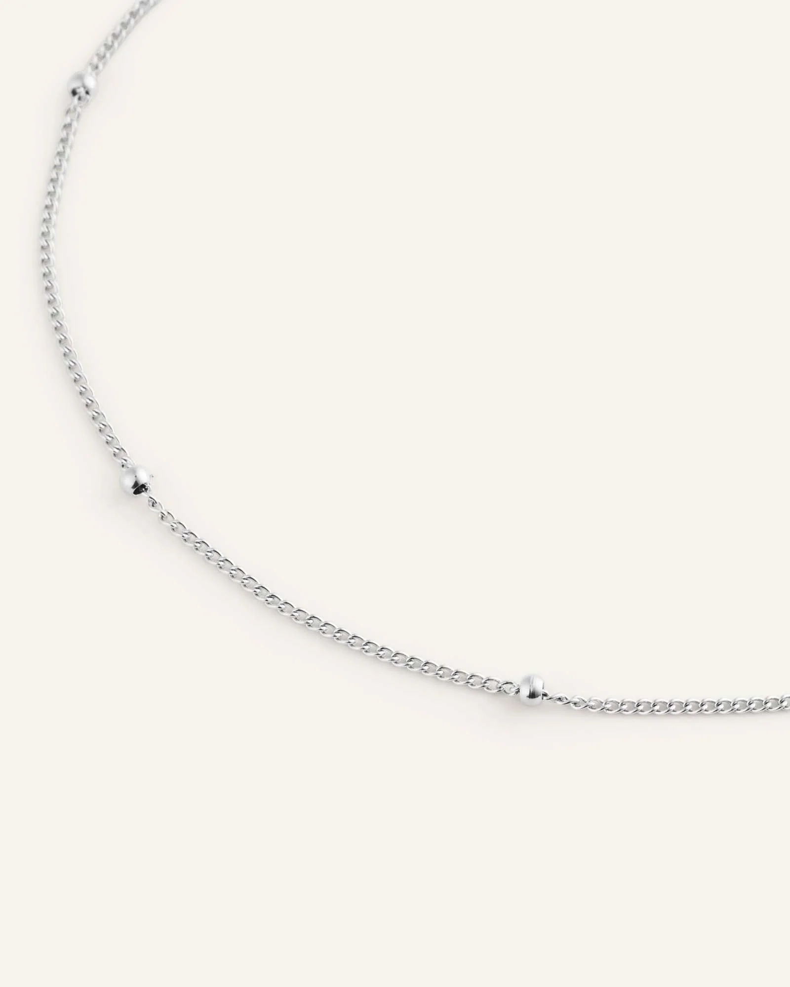 Beaded Chain Steel Bracelet - Image 4