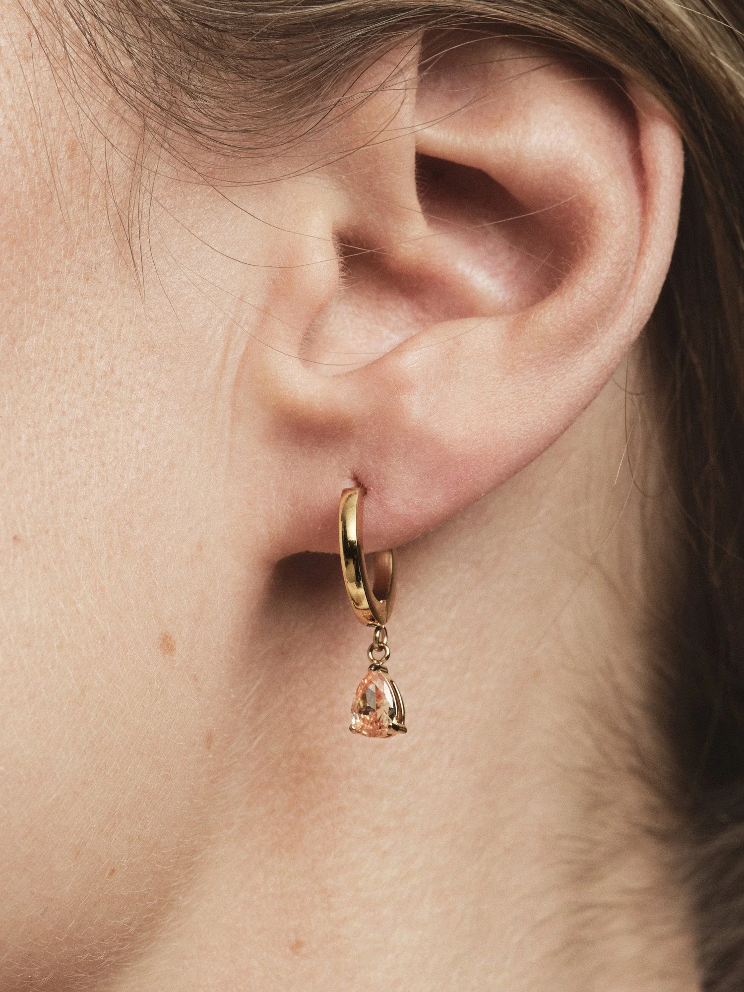 Belle Champagne Hoops - Image 3