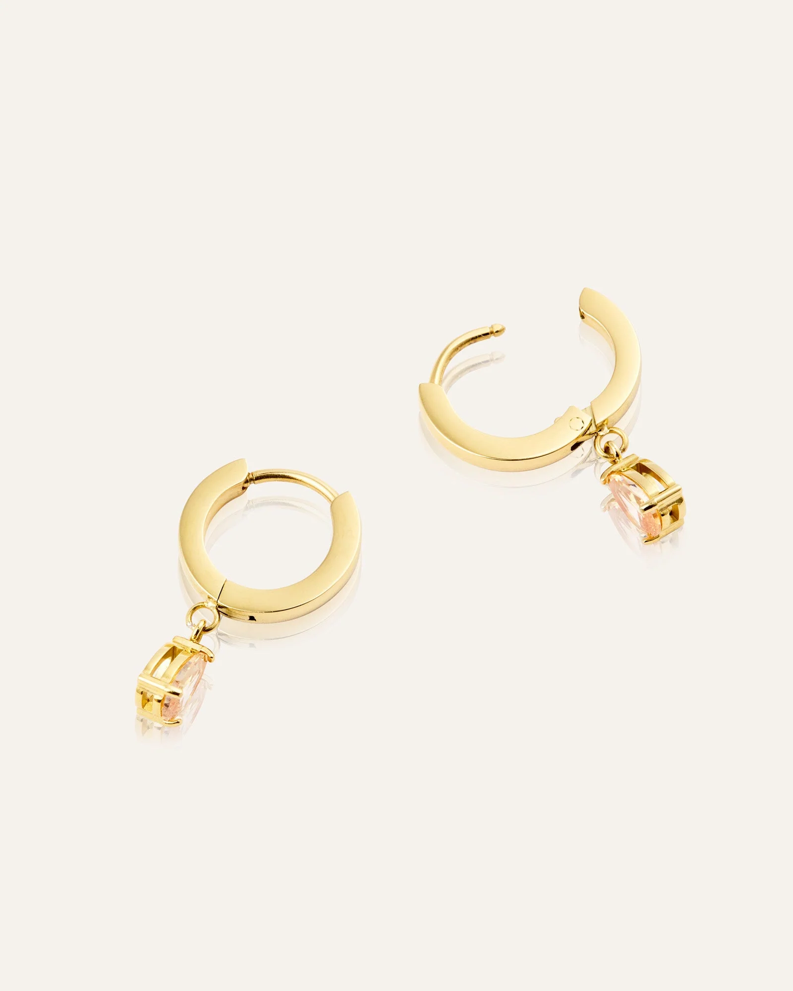 Belle Champagne Hoops - Image 4