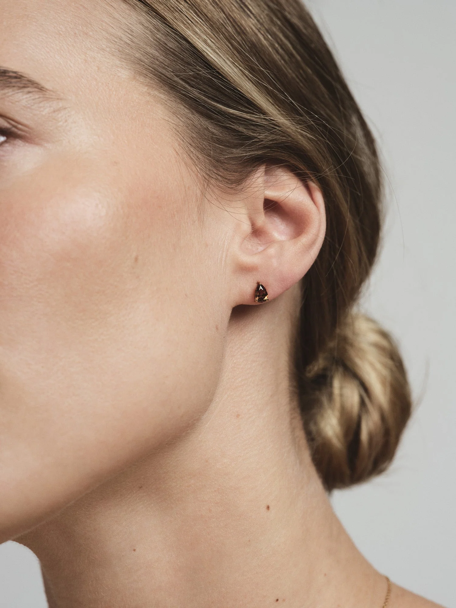 Belle Coffee Medium Studs - Image 7