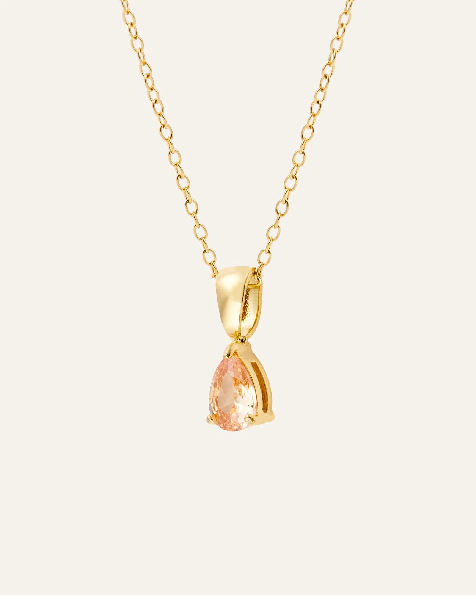 Belle Champagne Necklace - Image 4
