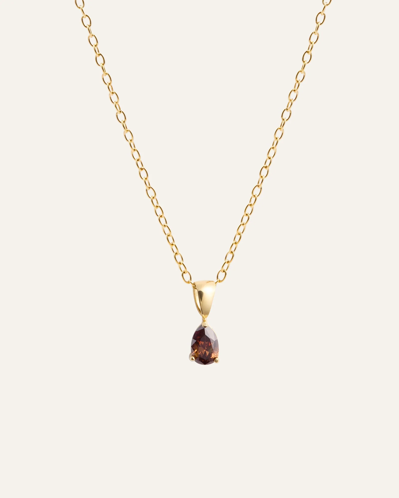 Belle Coffee Necklace