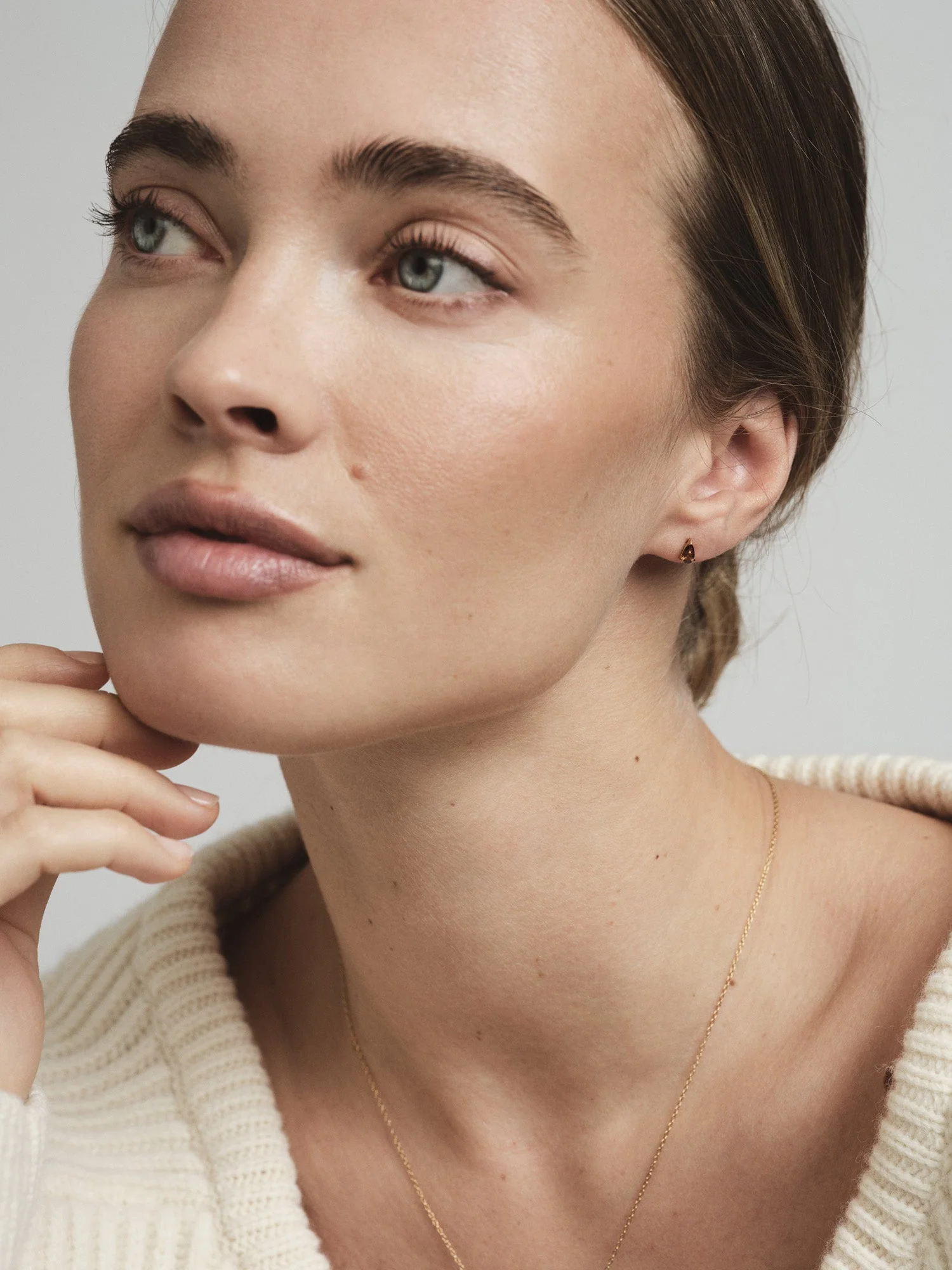 Belle Coffee Small Studs - Image 2