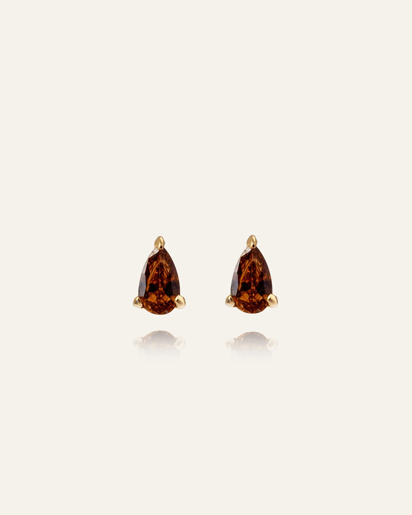 Belle Coffee Small Studs - Image 5