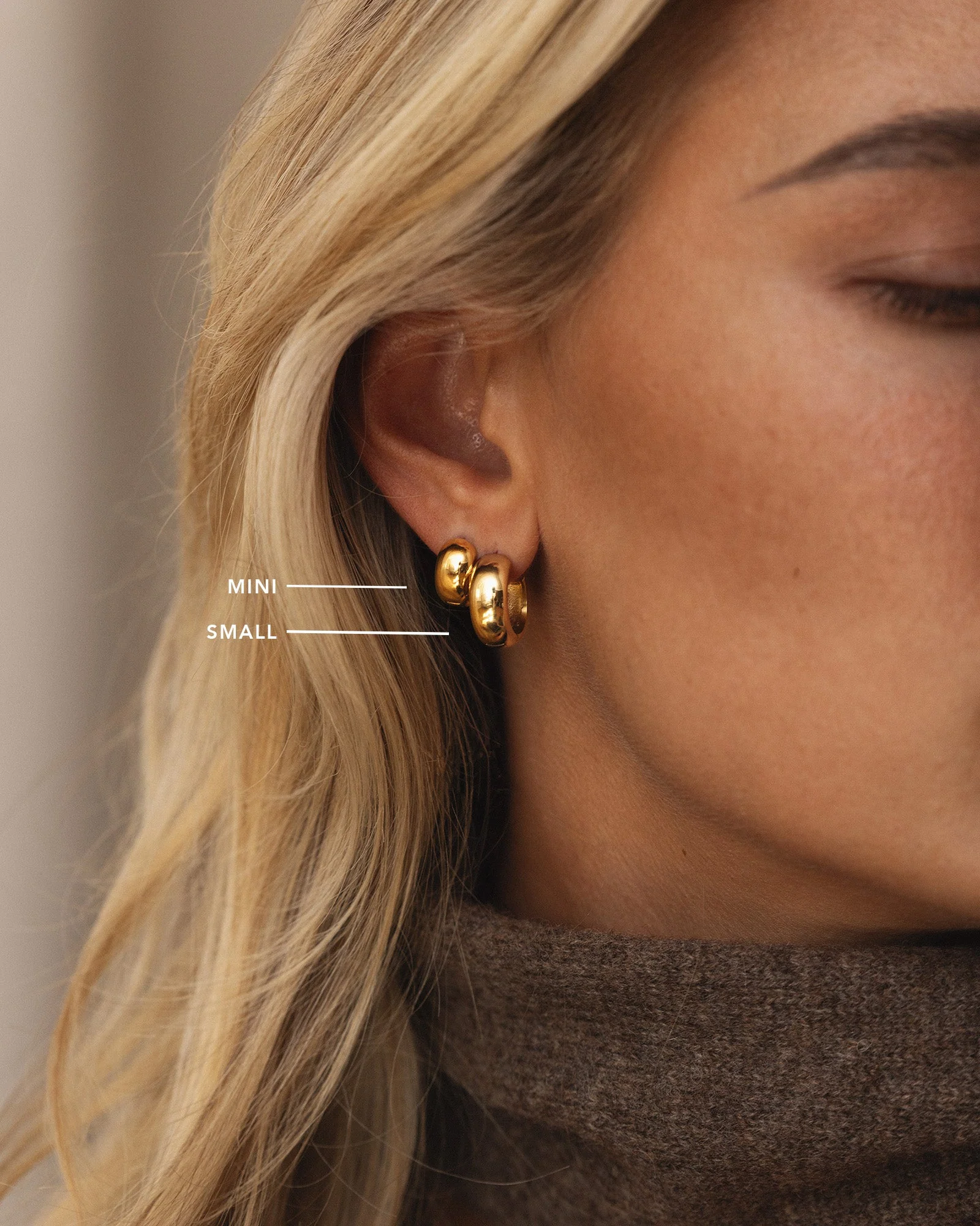Brave Small Hoops - Image 7