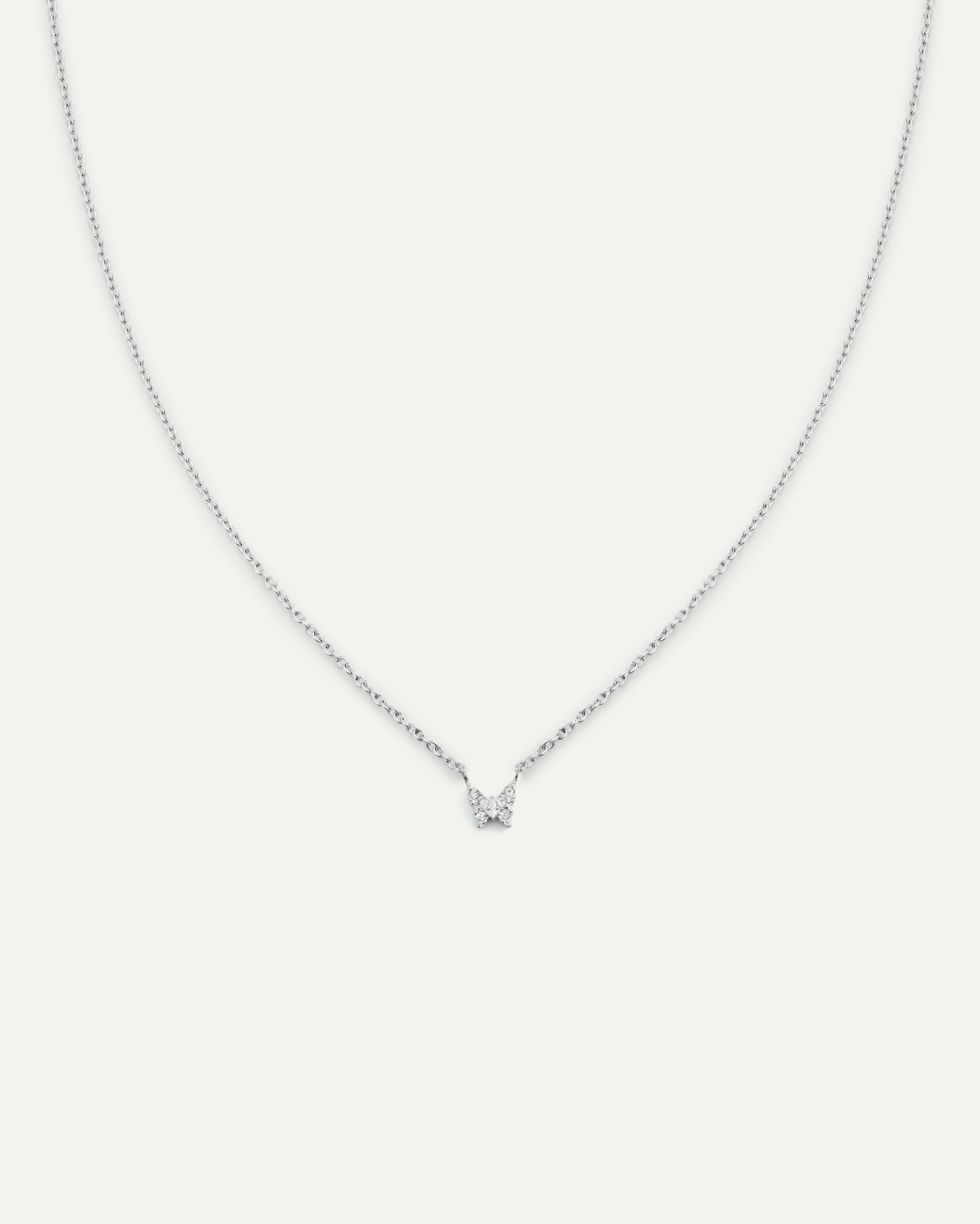 Butterfly Steel Necklace