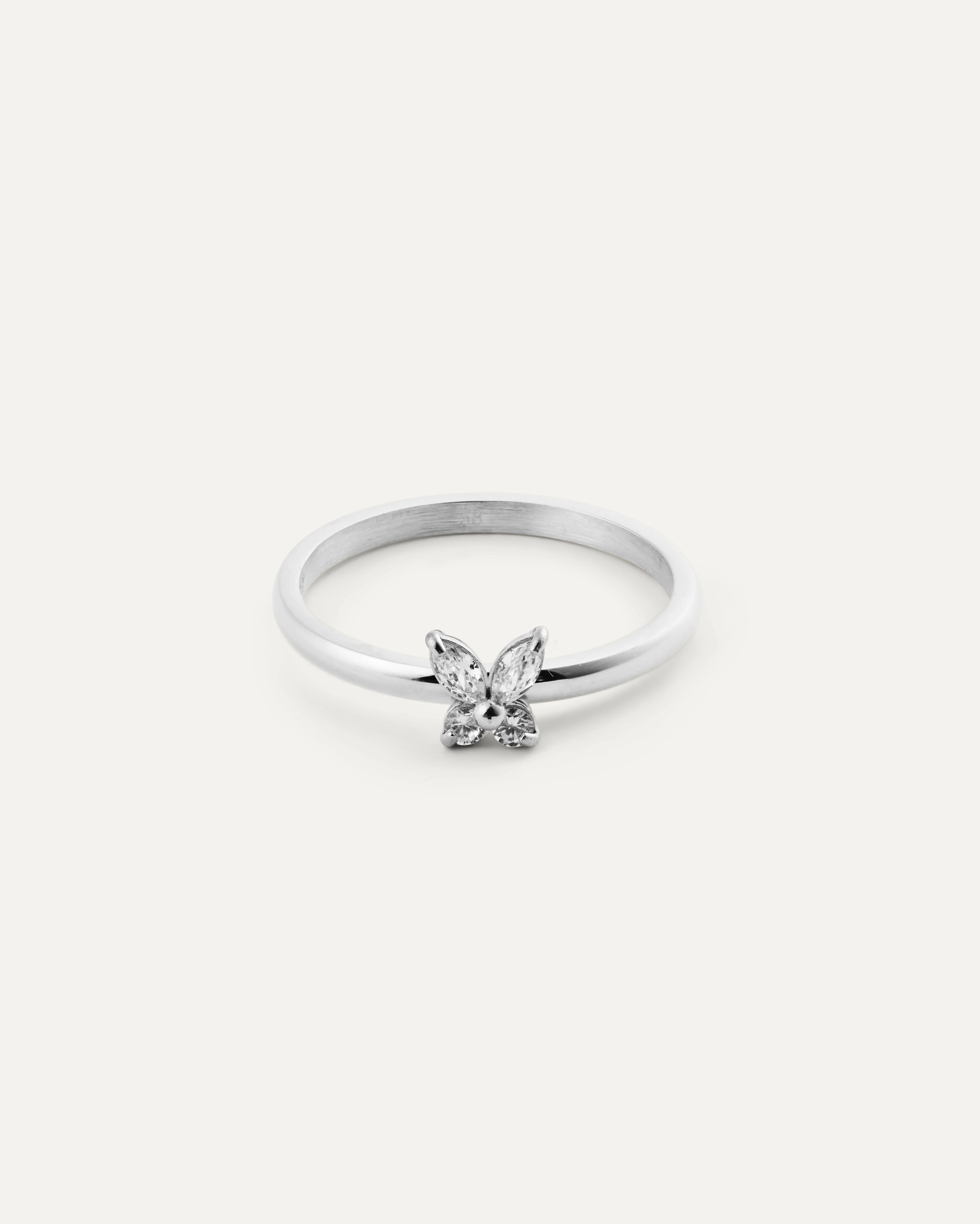 Butterfly Steel Ring