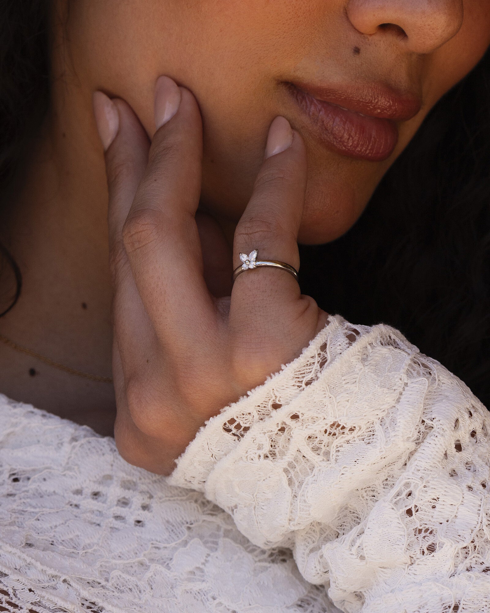 Butterfly Steel Ring - Image 2