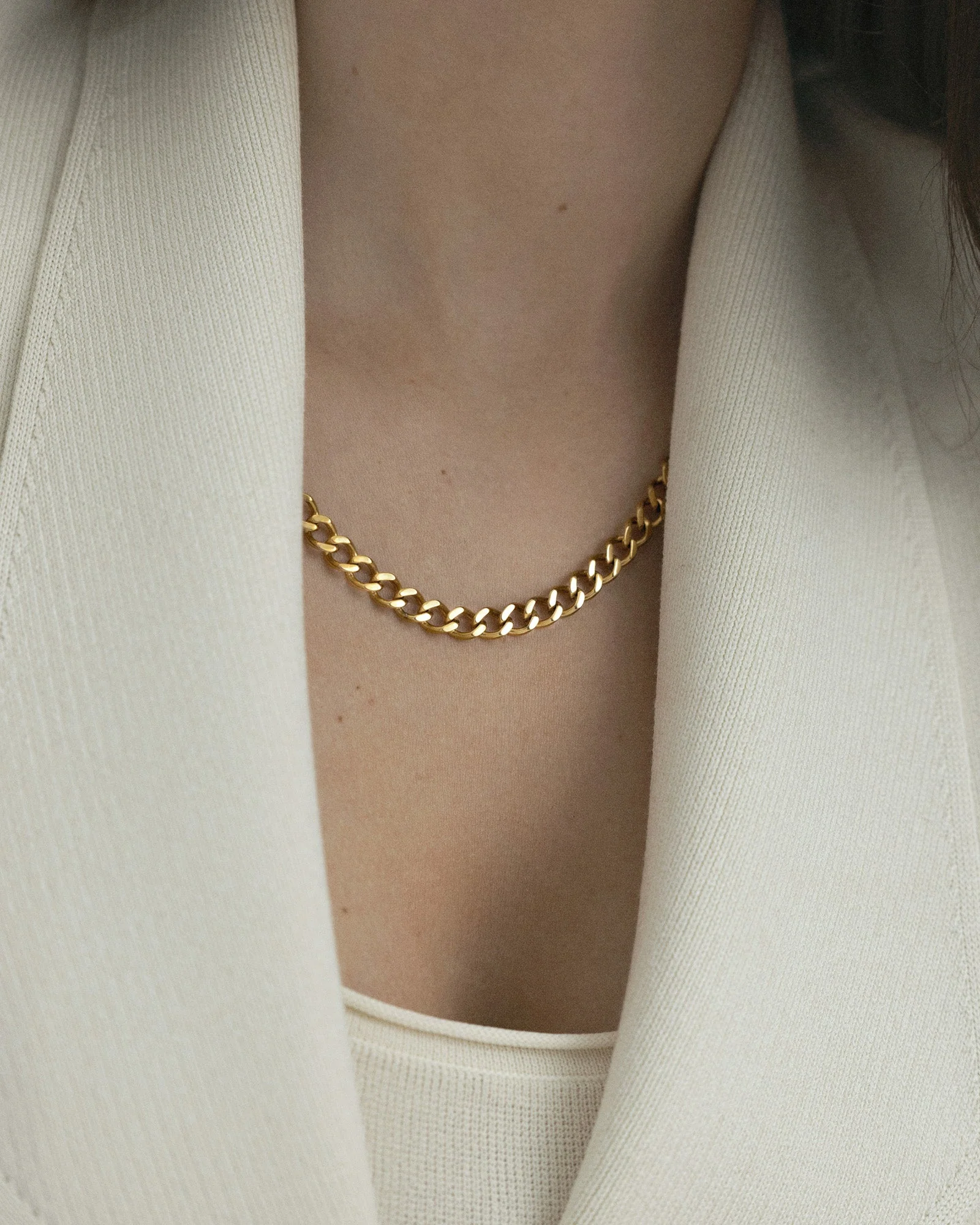 Curb chain necklace - Image 3