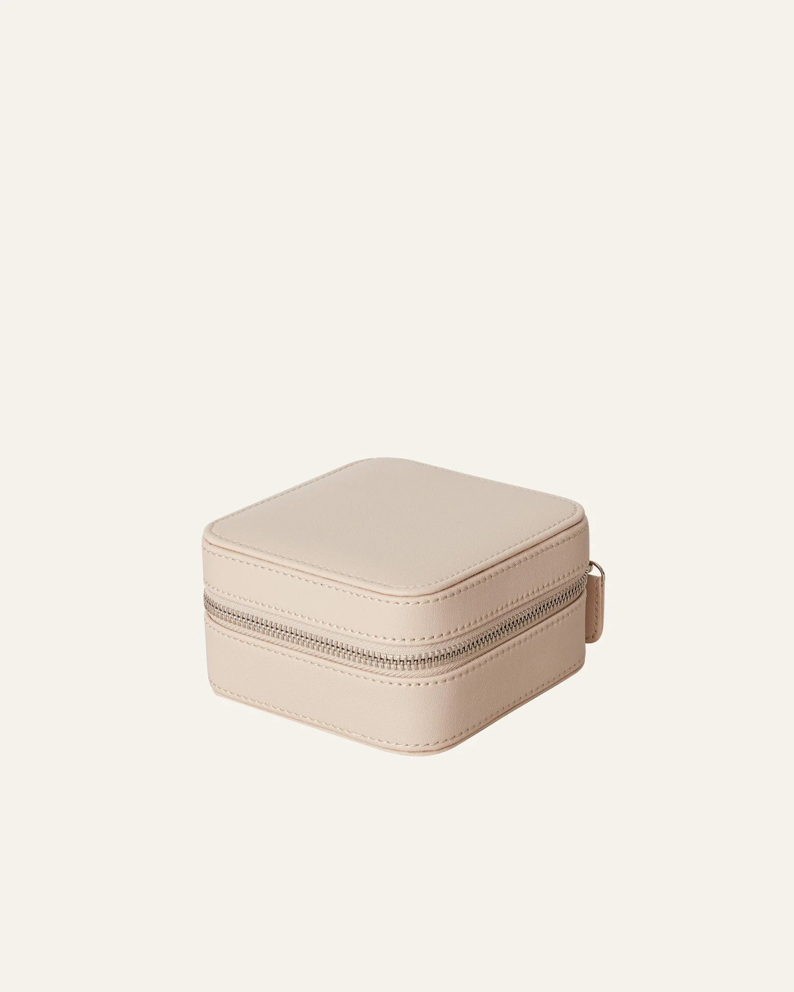 Jewelry Case Box Small Beige - Image 6