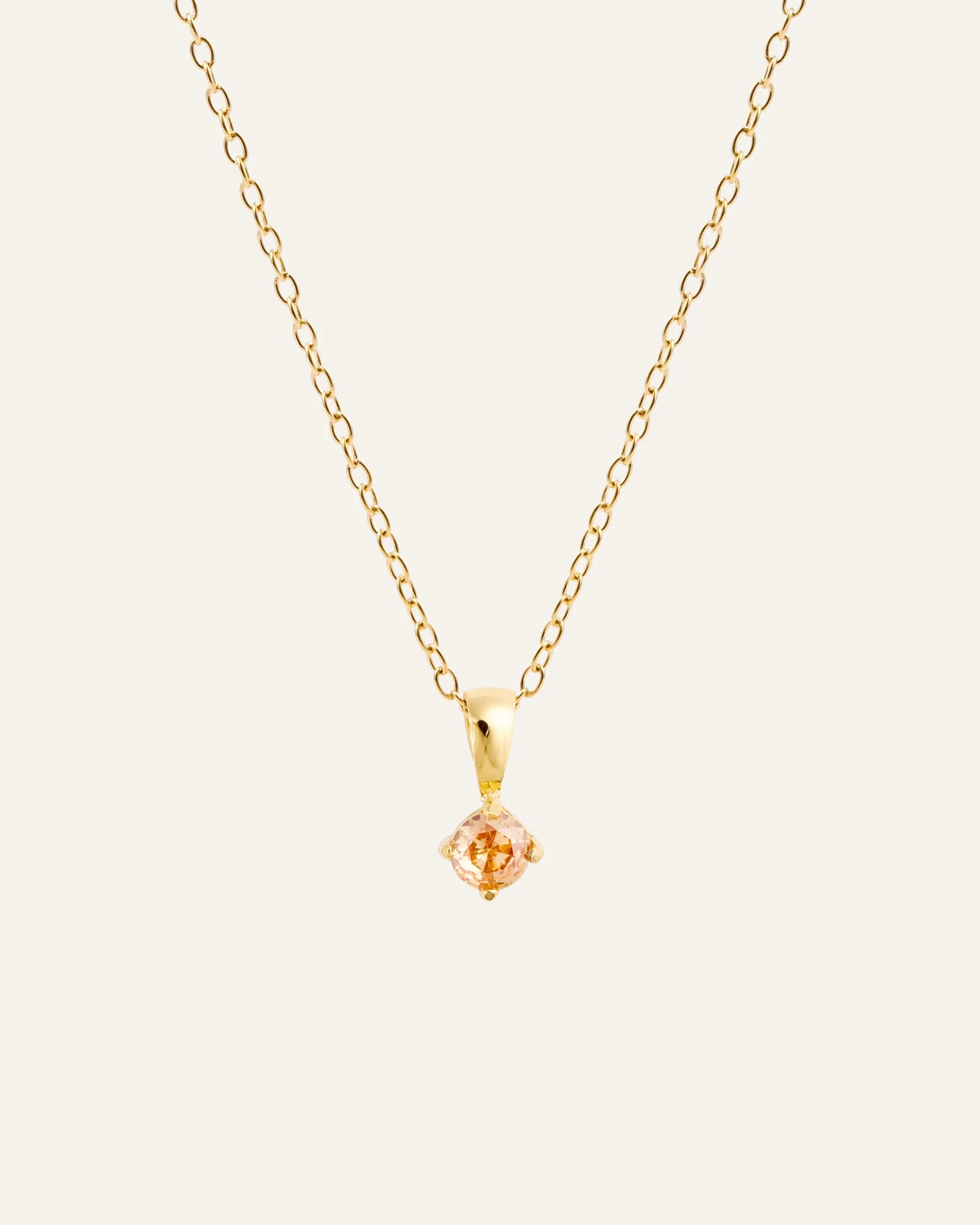 Jolie Champagne Necklace