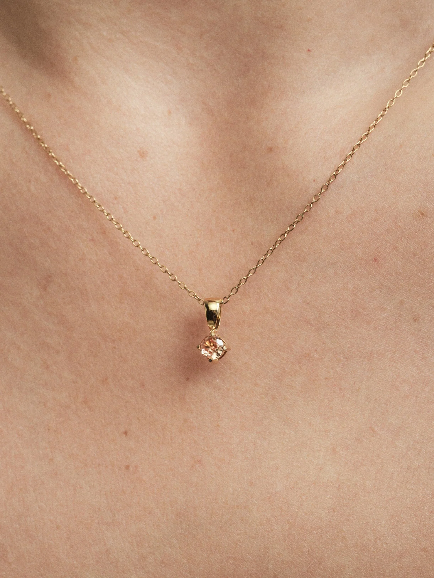 Jolie Champagne Necklace - Image 3