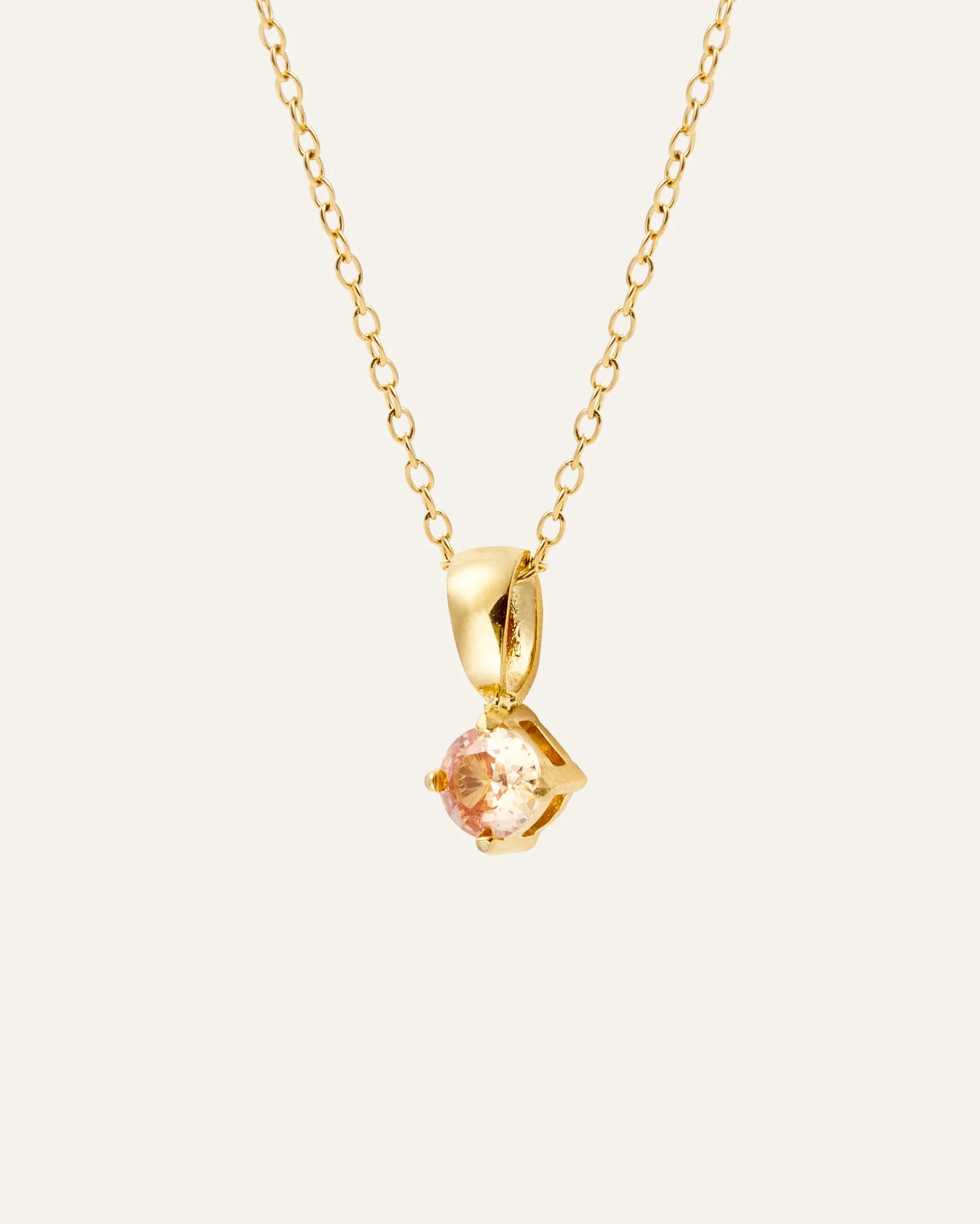 Jolie Champagne Necklace - Image 4