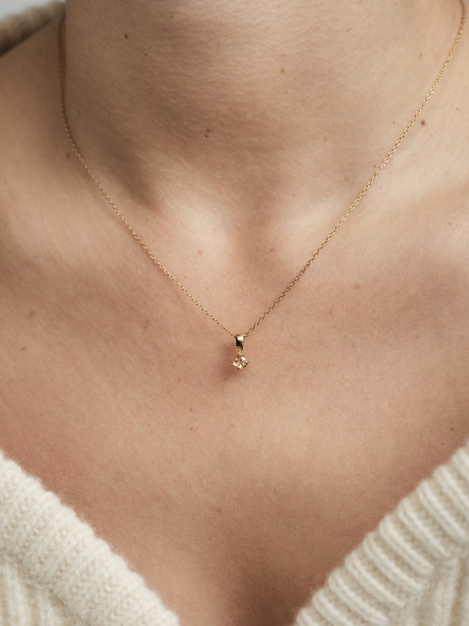Jolie Champagne Necklace - Image 5