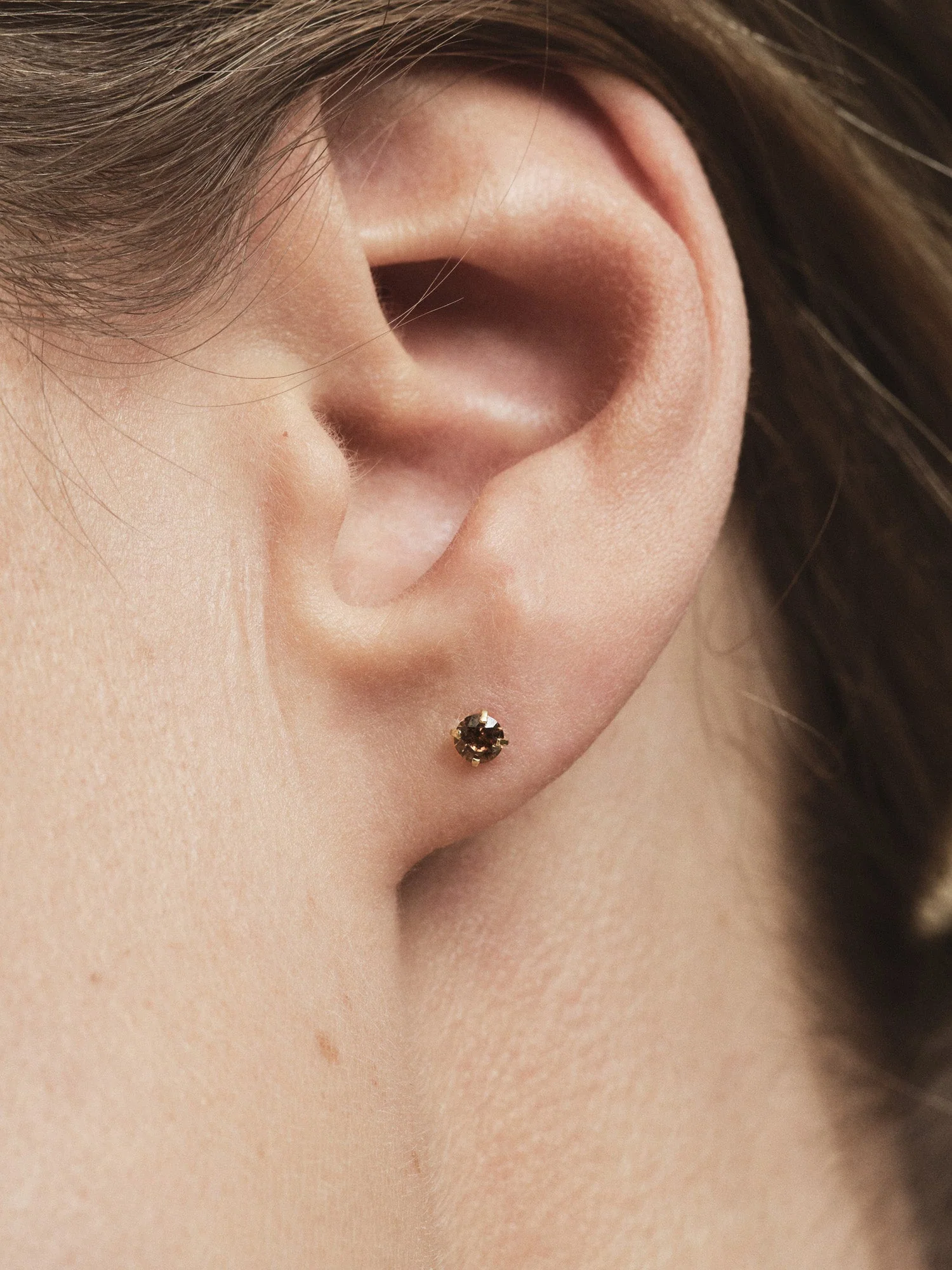 Jolie Coffee Small Studs - Image 3