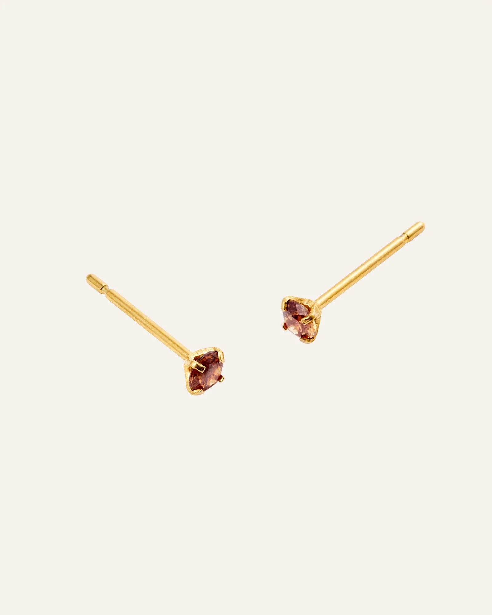 Jolie Coffee Small Studs - Image 4