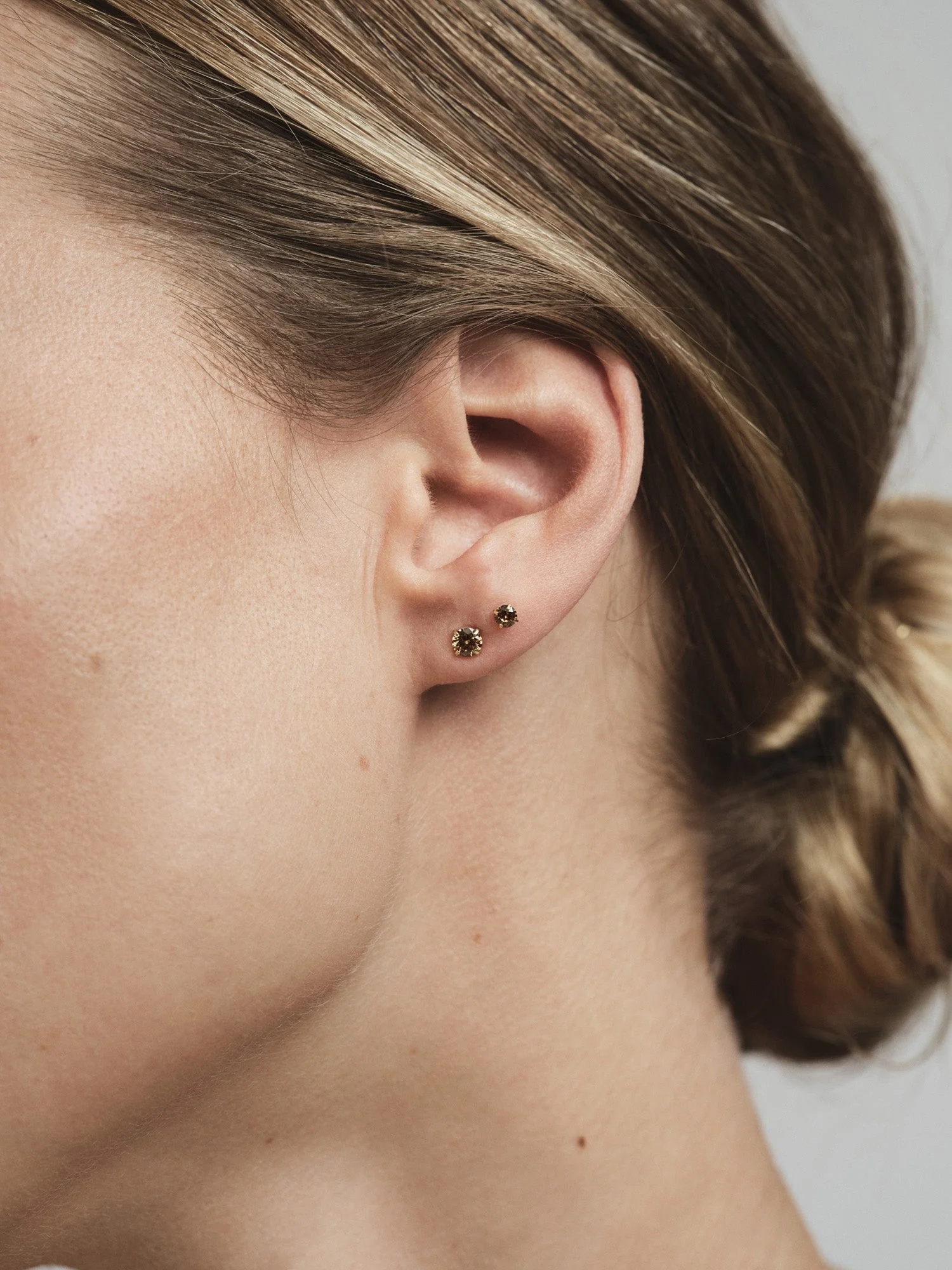 Jolie Coffee Small Studs - Image 6