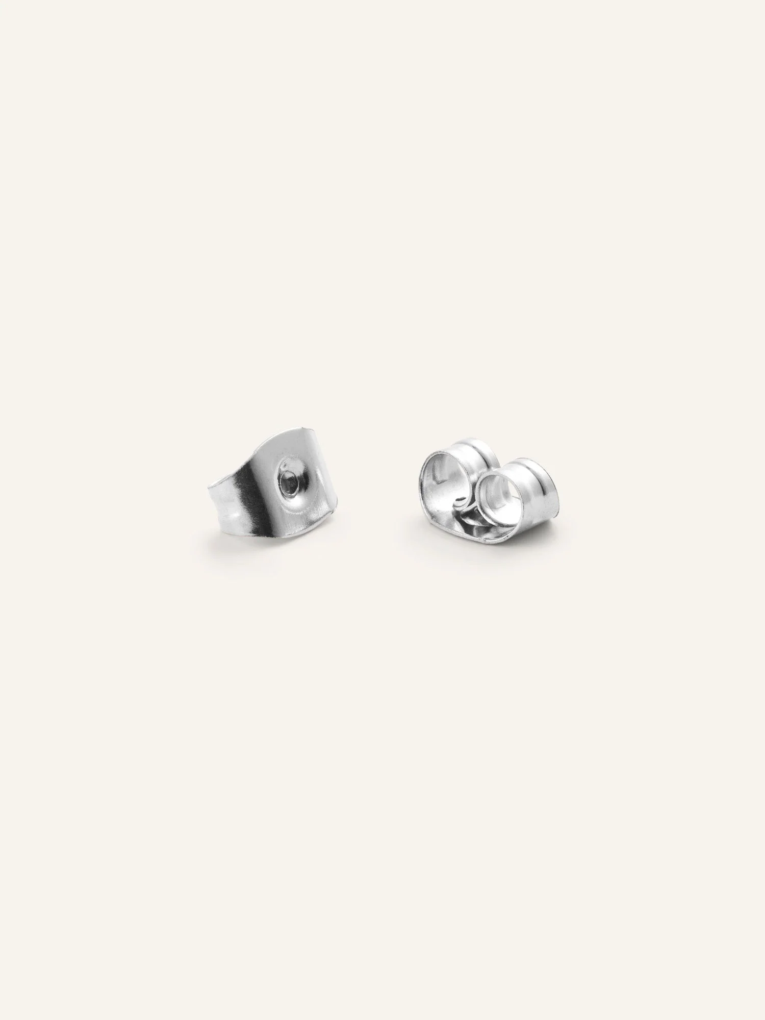 Jolie White Medium Studs - Image 5