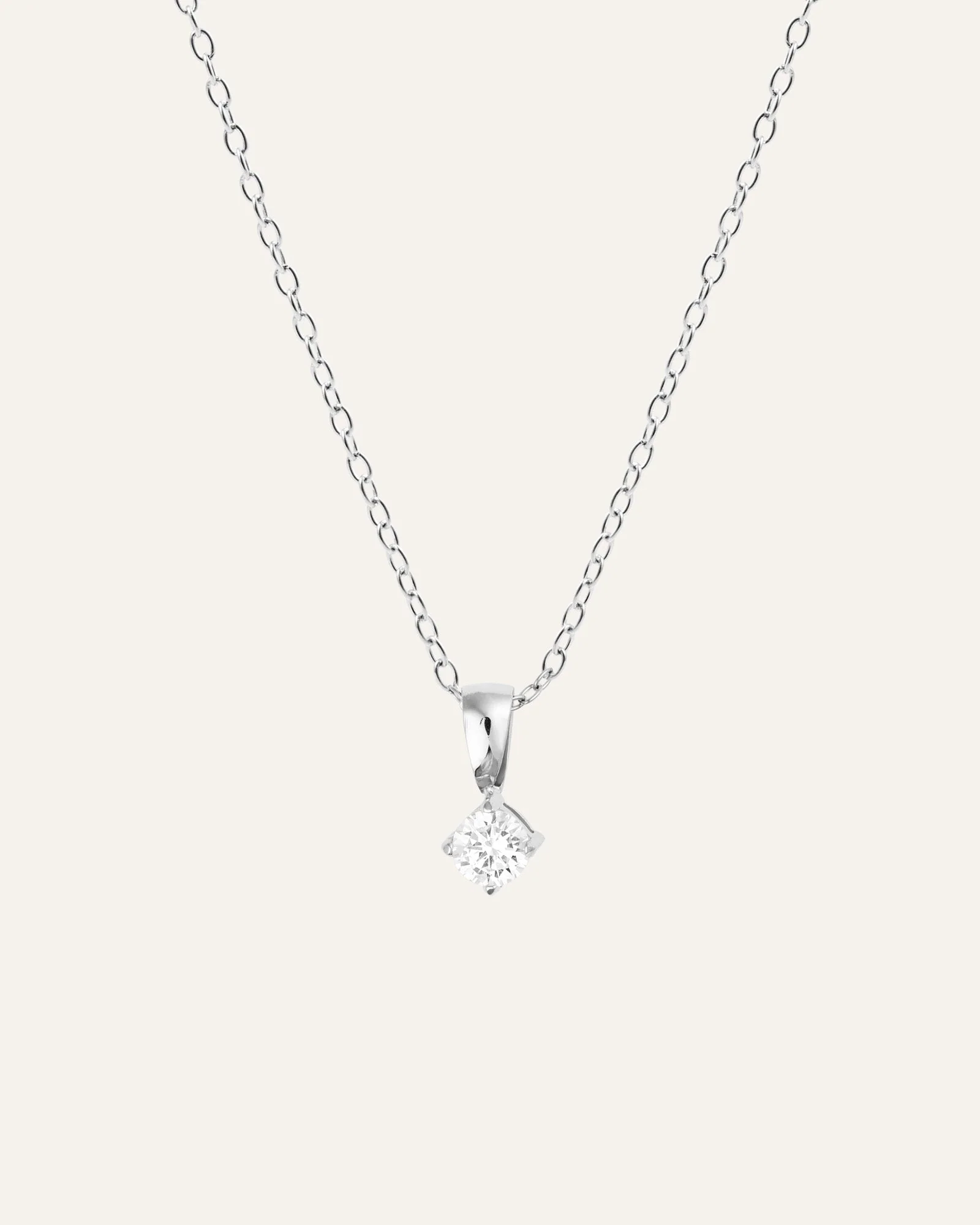 Jolie White Necklace