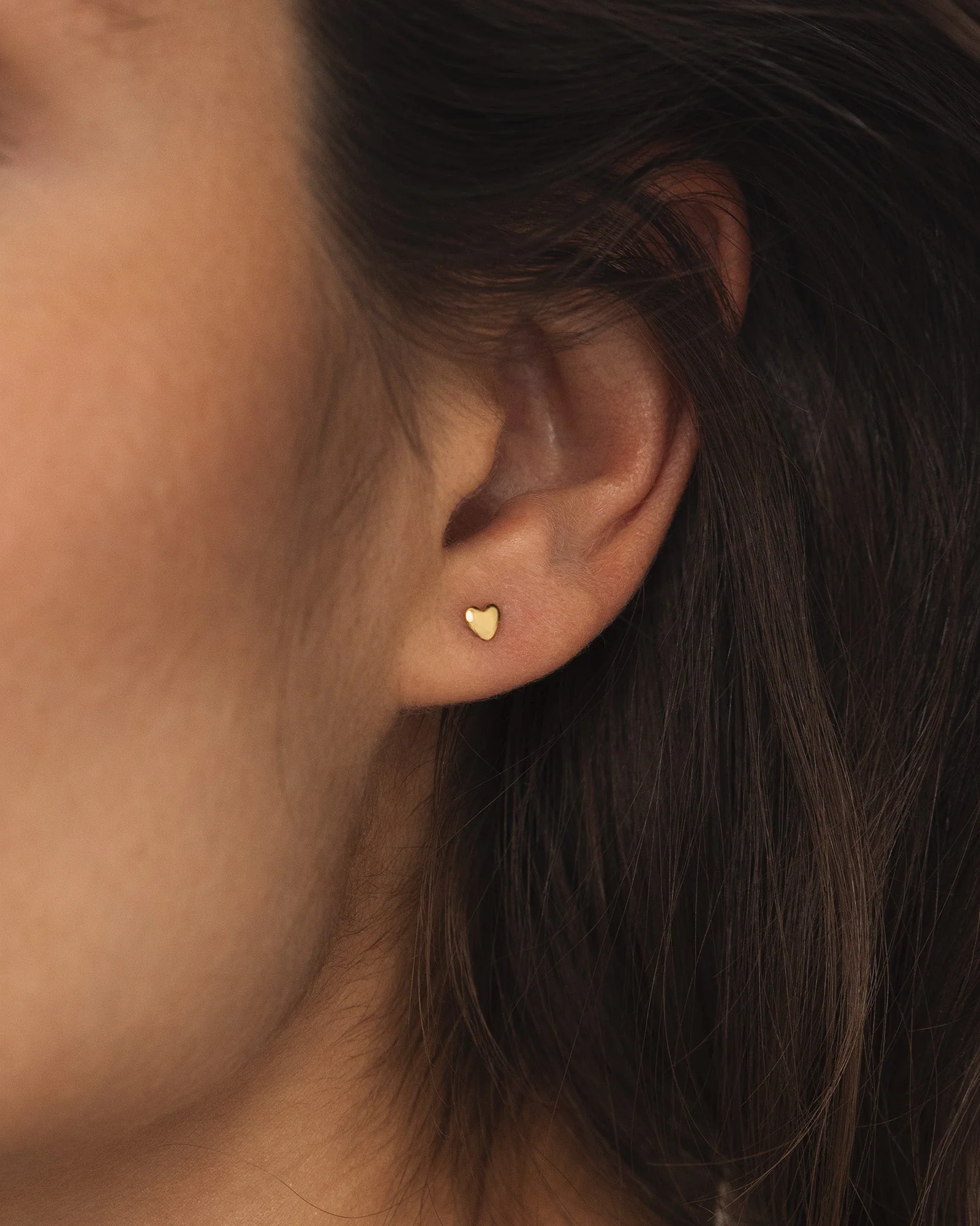 Love Gold Small Studs - Image 3