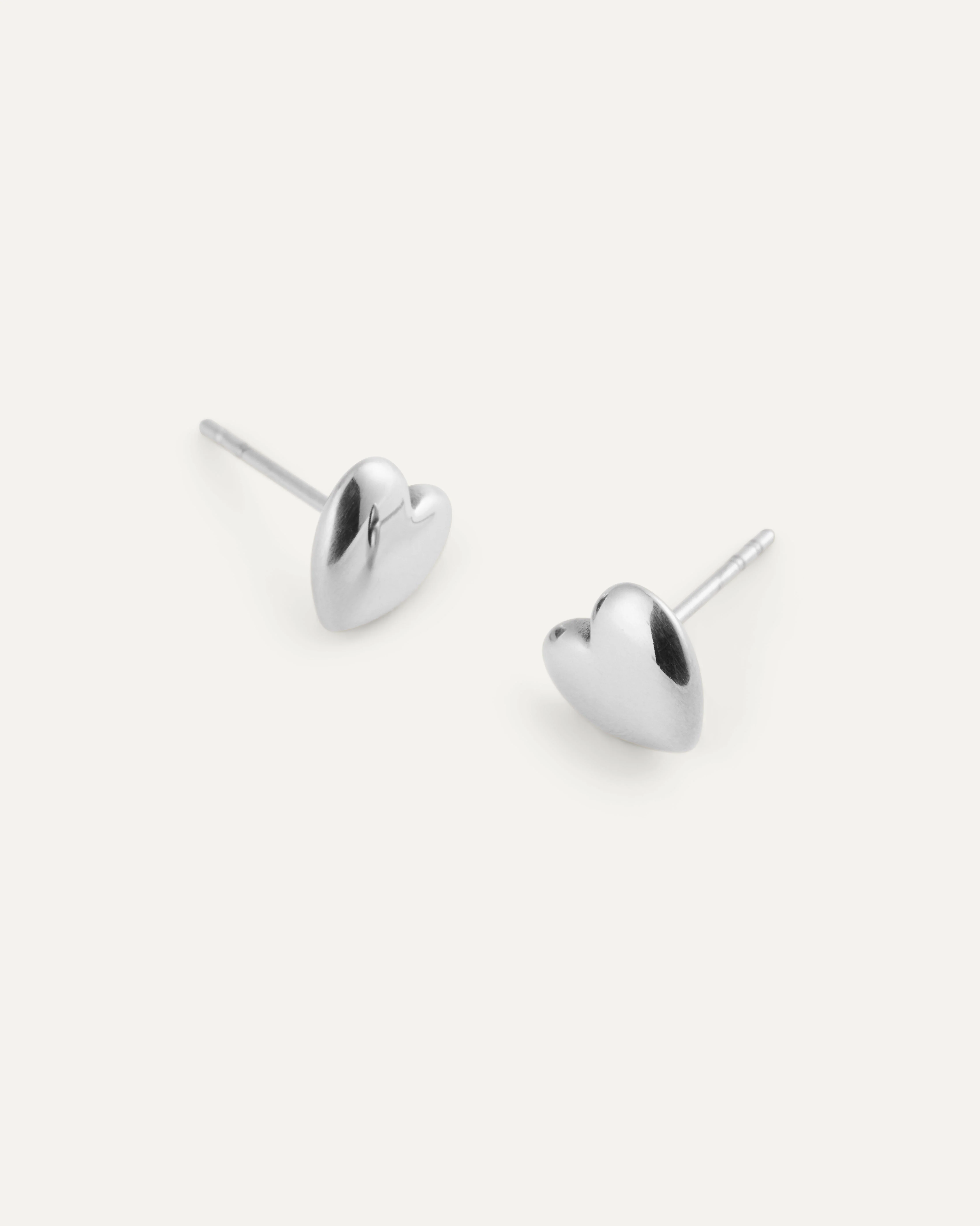 Love Steel Medium Studs - Image 5