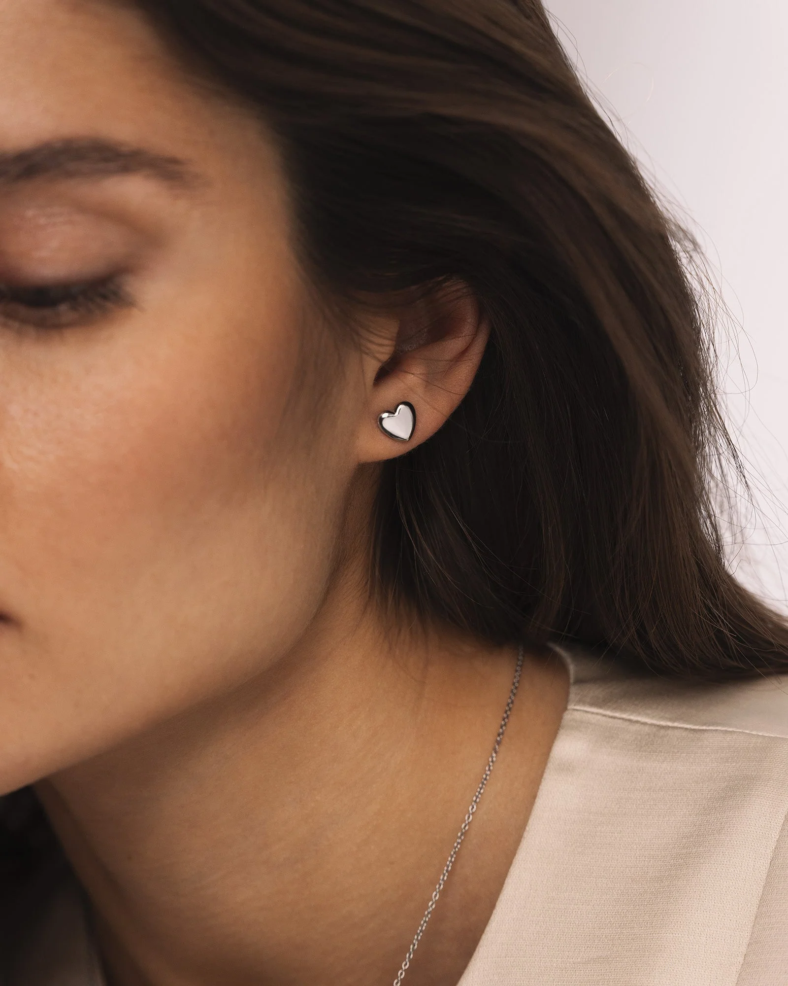 Love Steel Medium Studs - Image 6