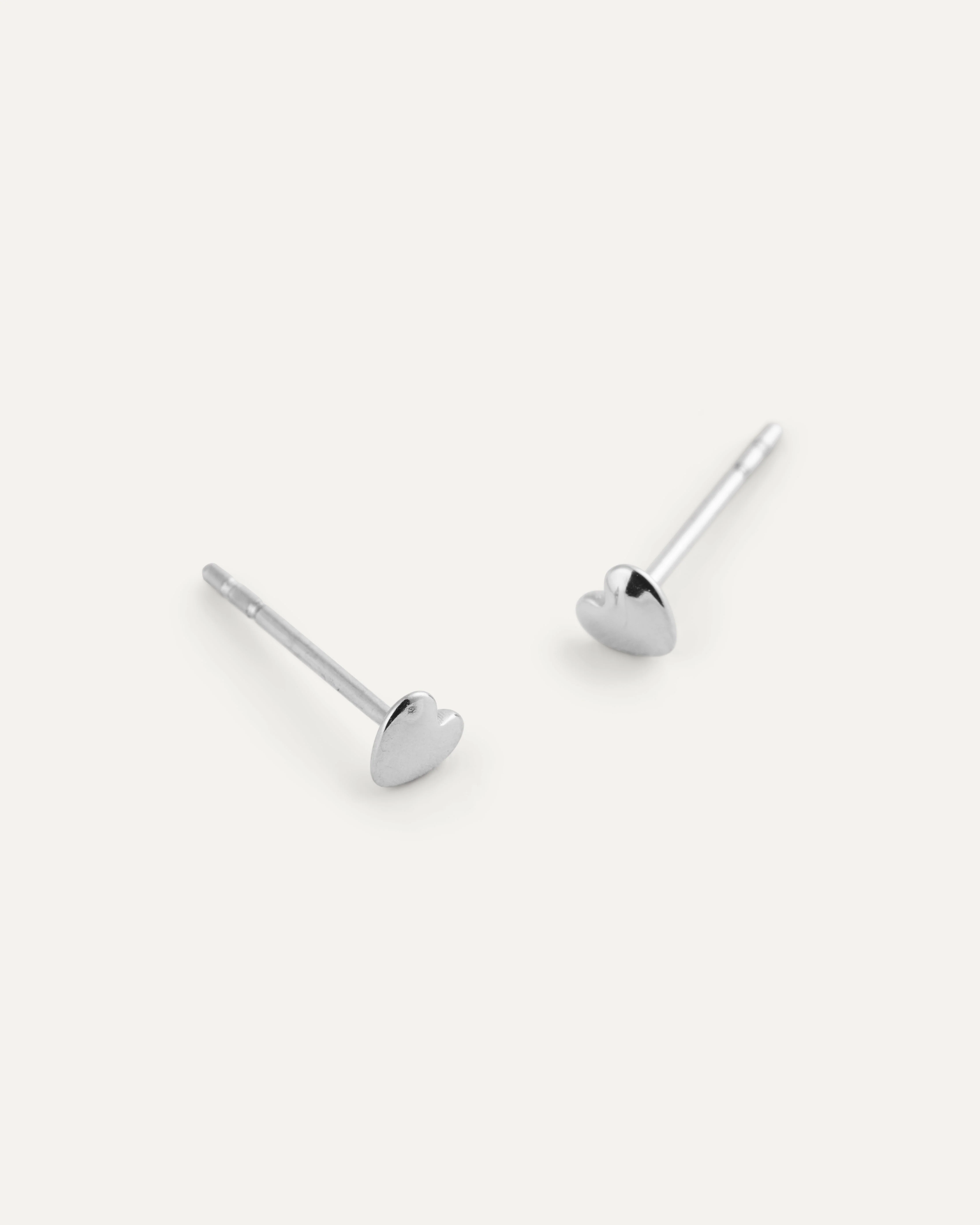 Love Steel Small Studs - Image 5