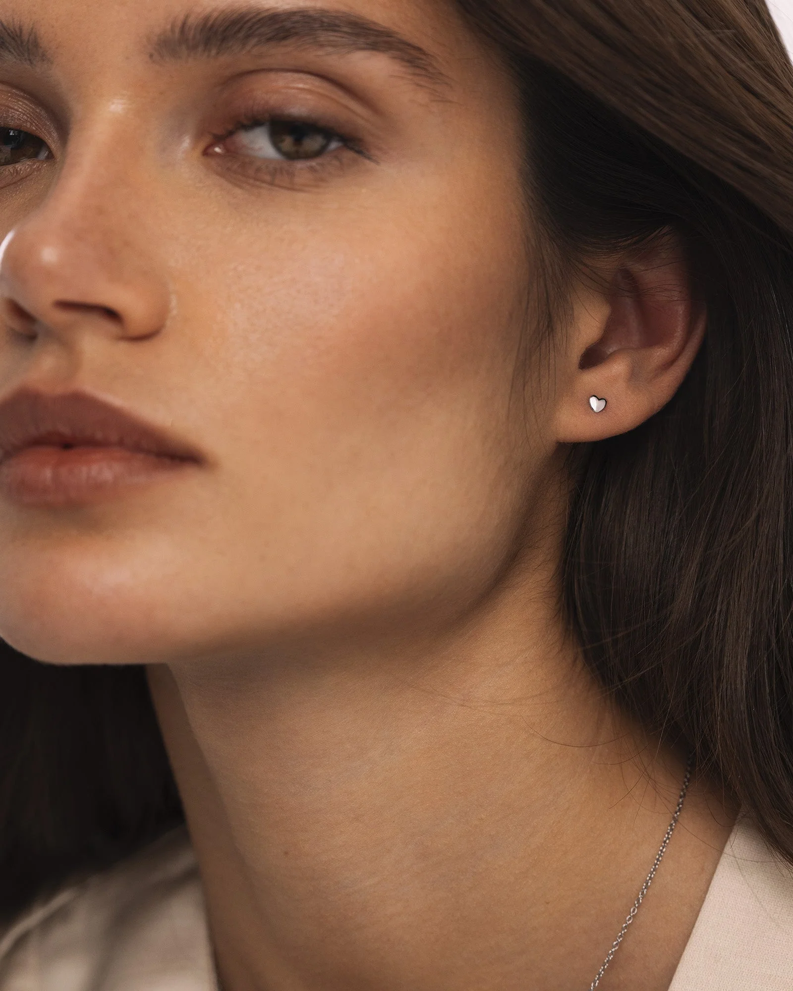 Love Steel Small Studs - Image 6