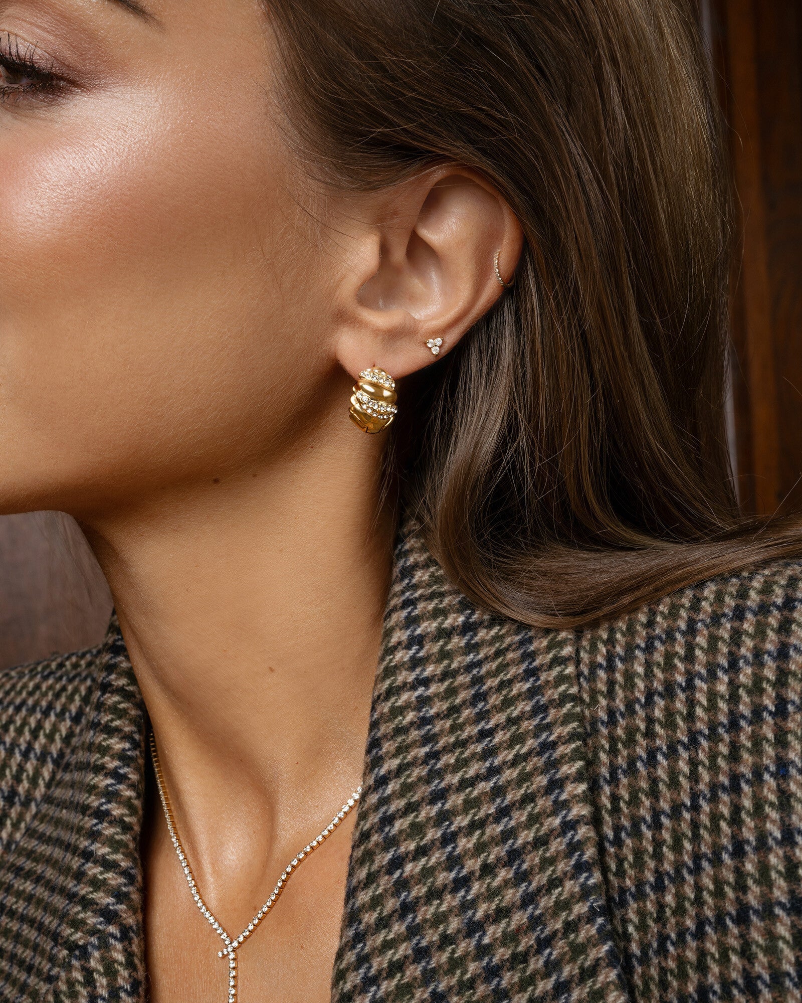 Noela Medium Hoops - Image 2