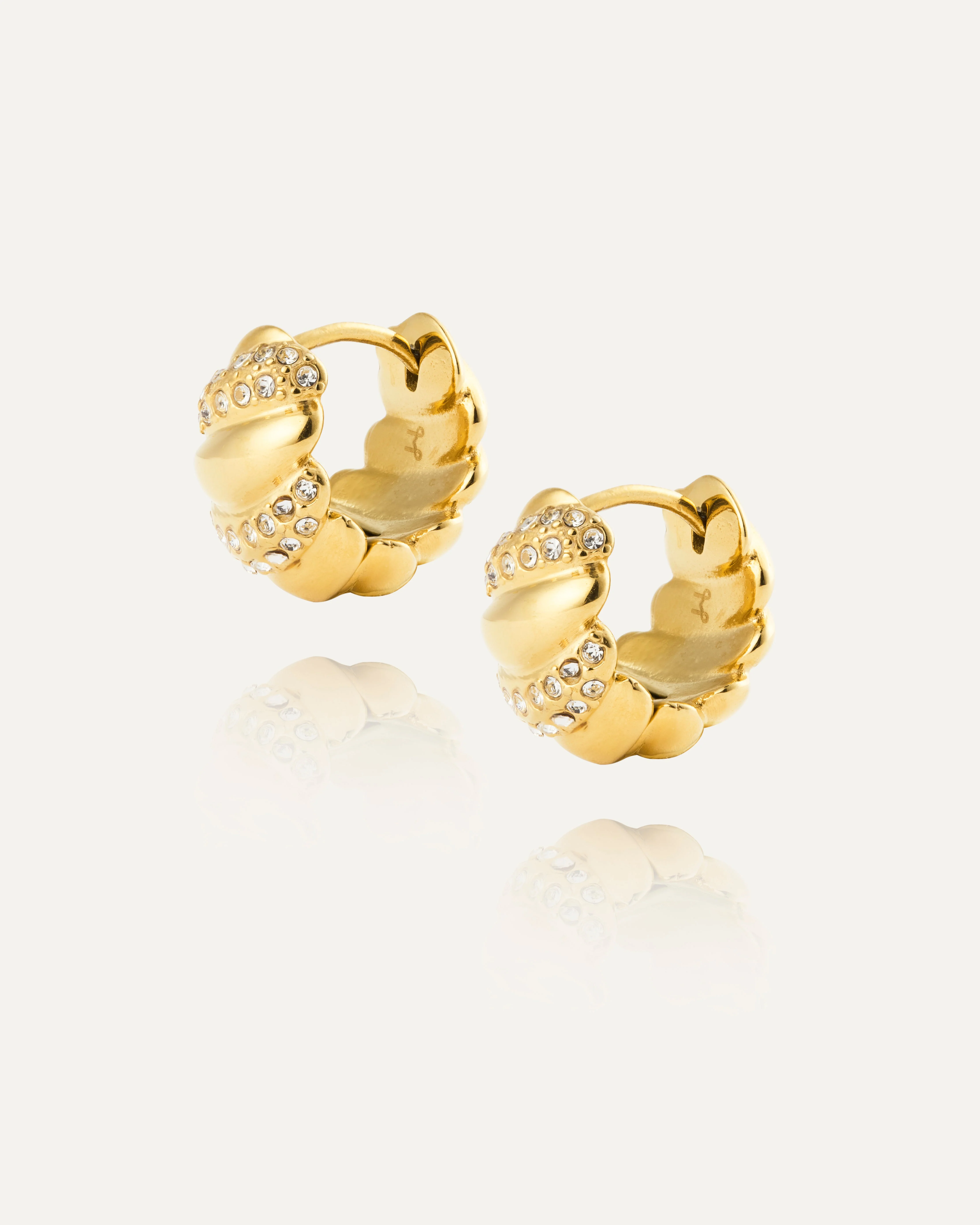 Noela Medium Hoops - Image 4