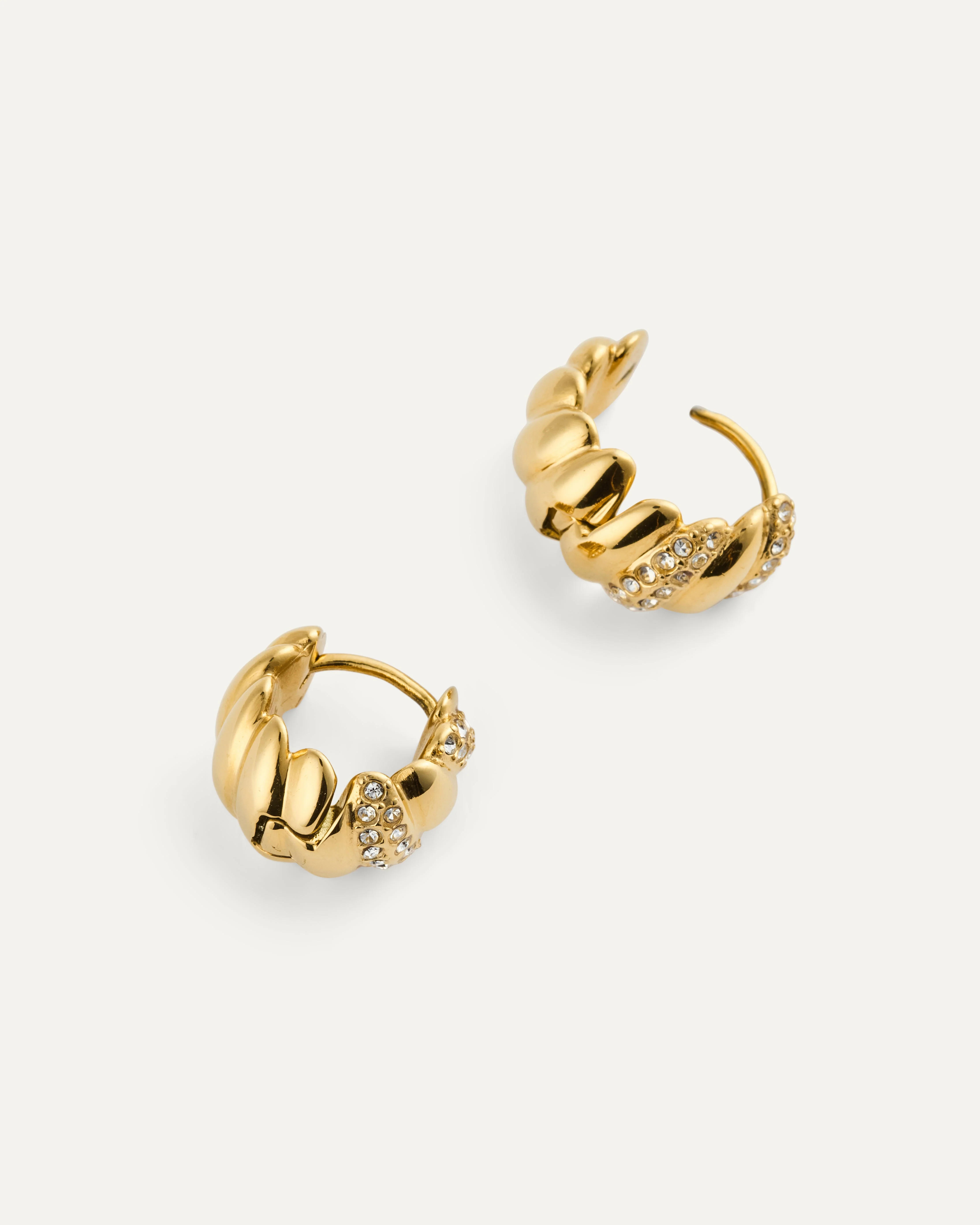 Noela Medium Hoops - Image 5