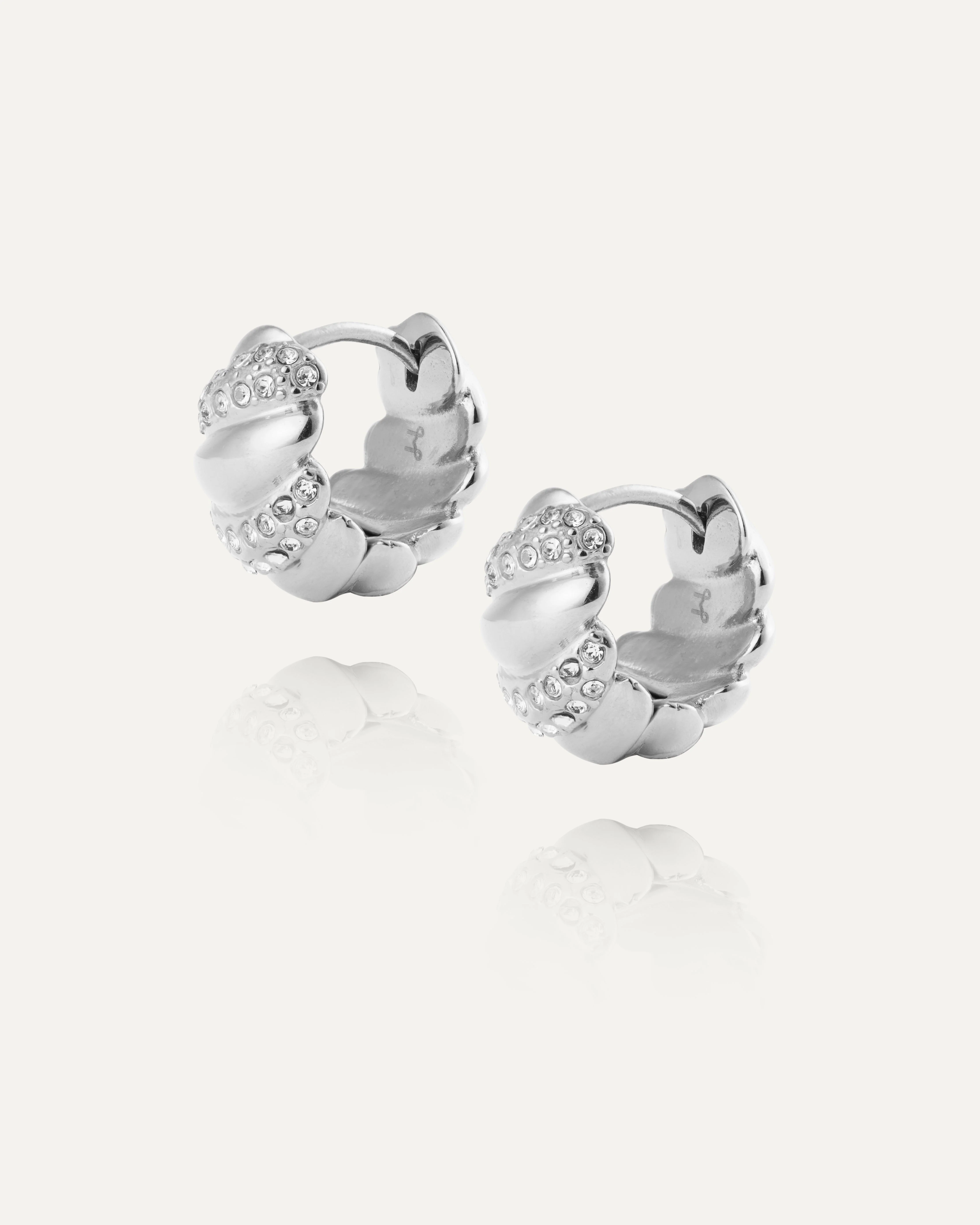 Noela Medium Hoops - Image 4