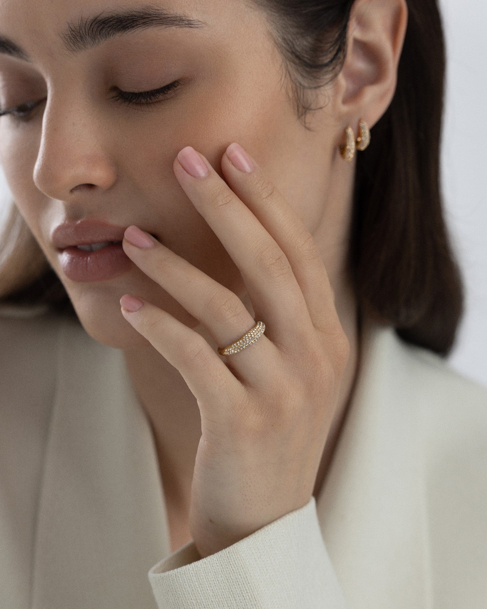 Pavé precious ring - Image 2