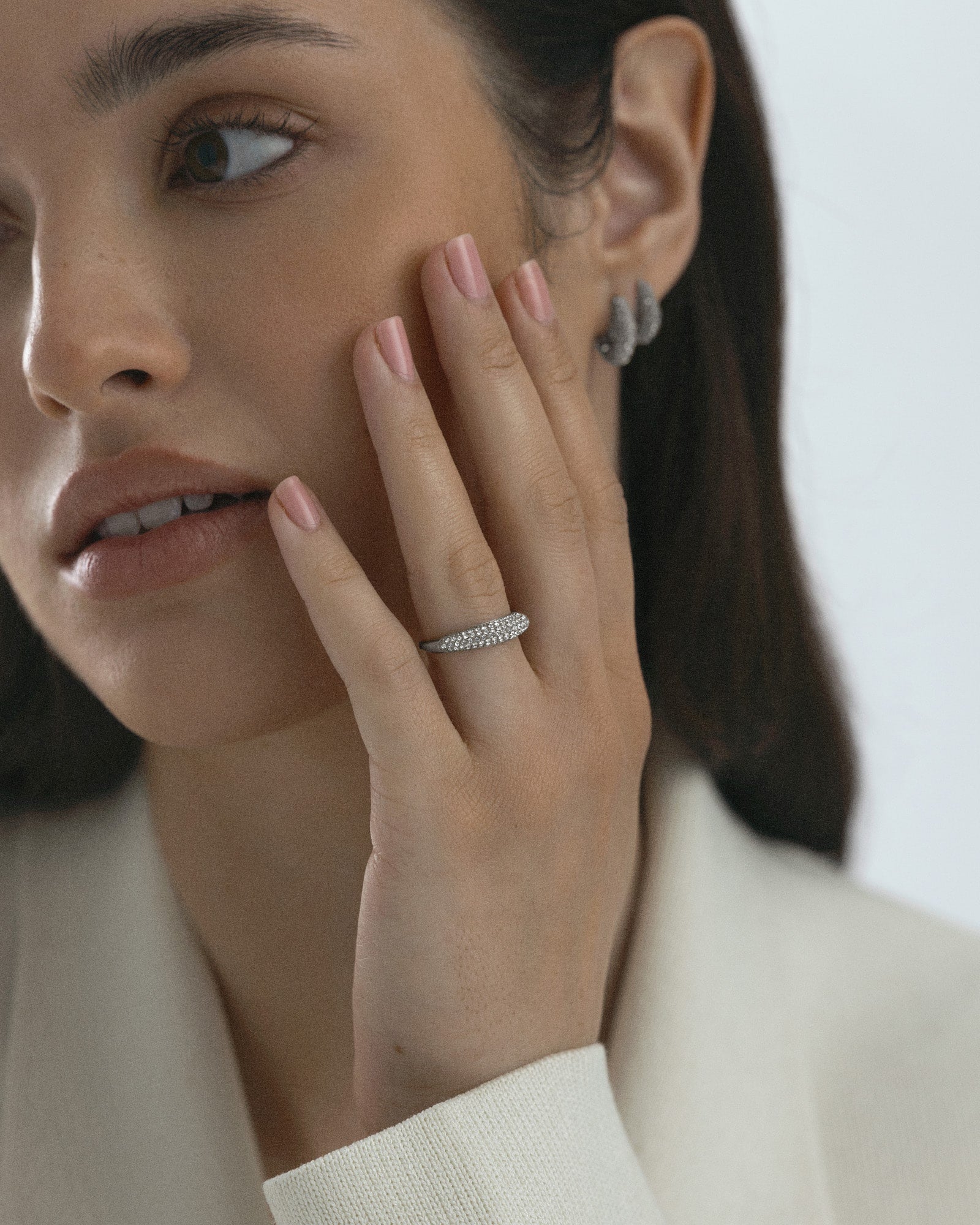 Pavé precious ring - Image 2