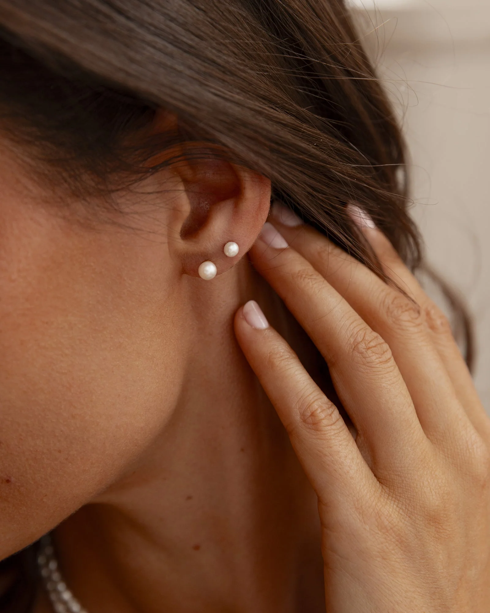 Pearl Studs Small - Image 6