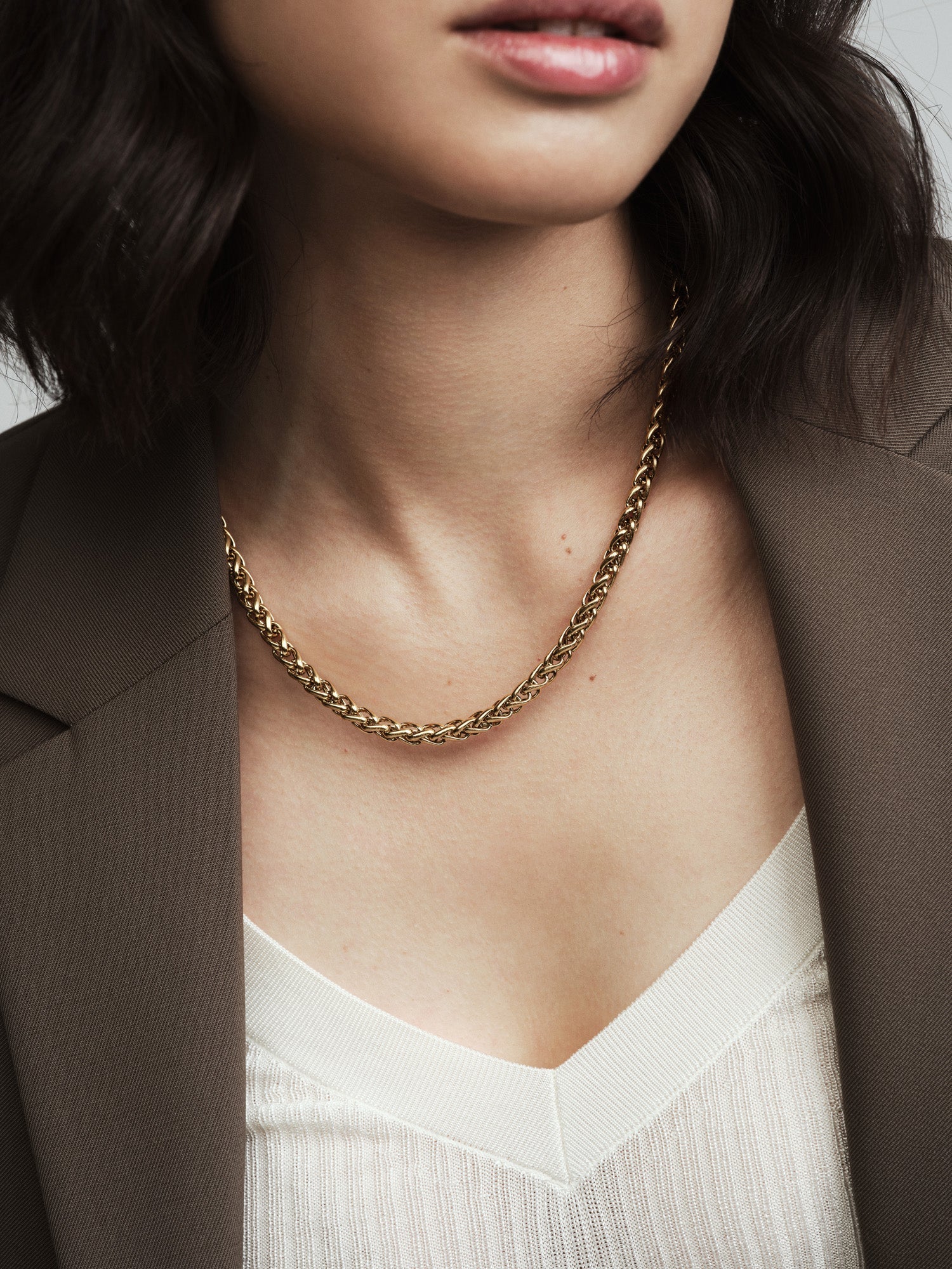 Rebel Chain Thin Necklace - Image 3