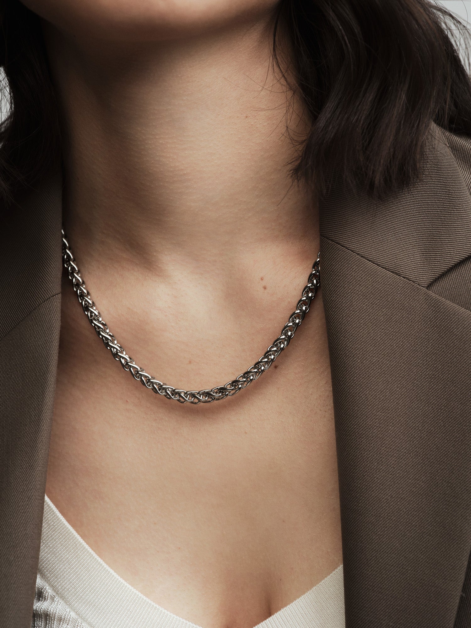 Rebel Chain Thin Necklace - Image 3