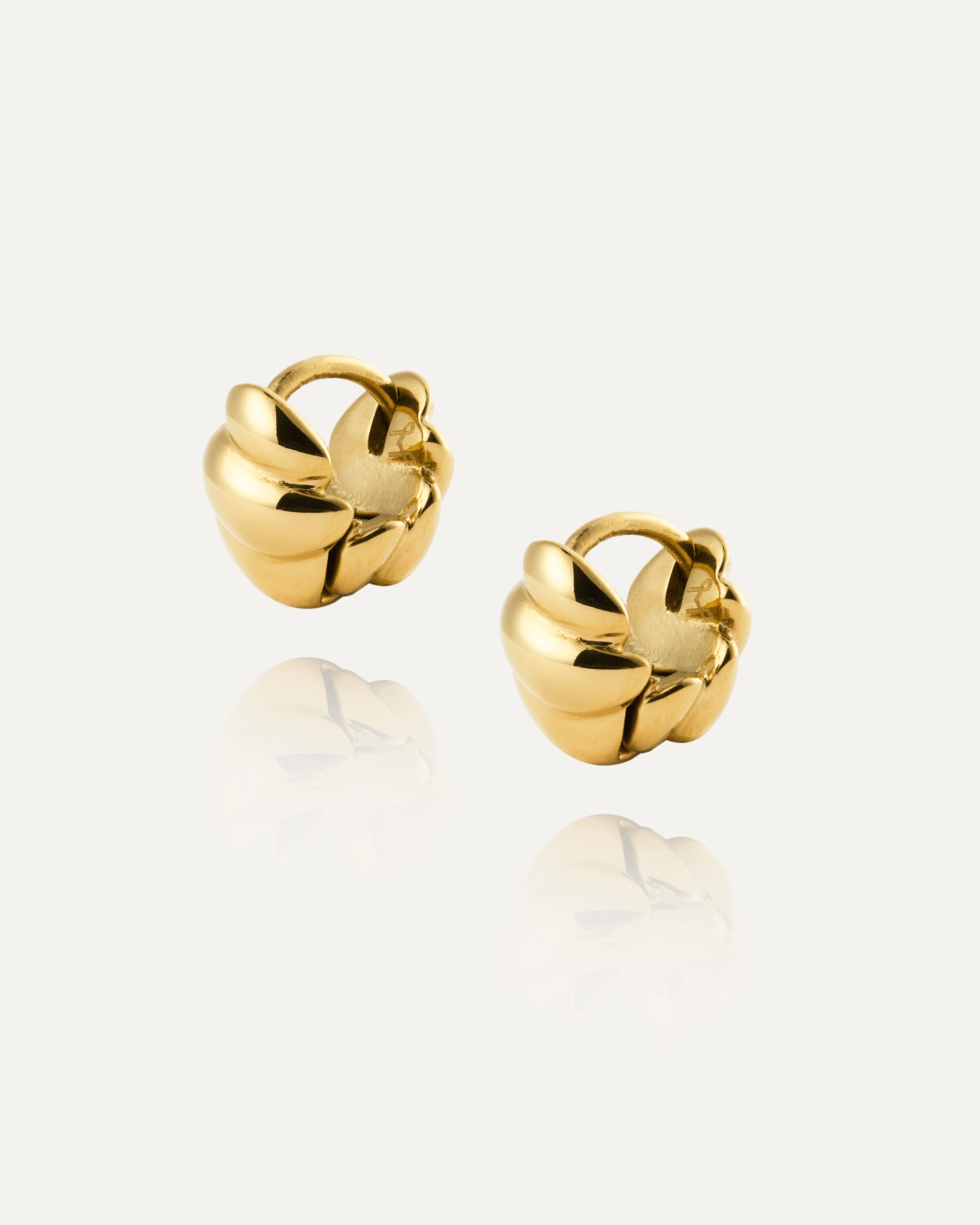 Seléne Small Hoops - Image 4