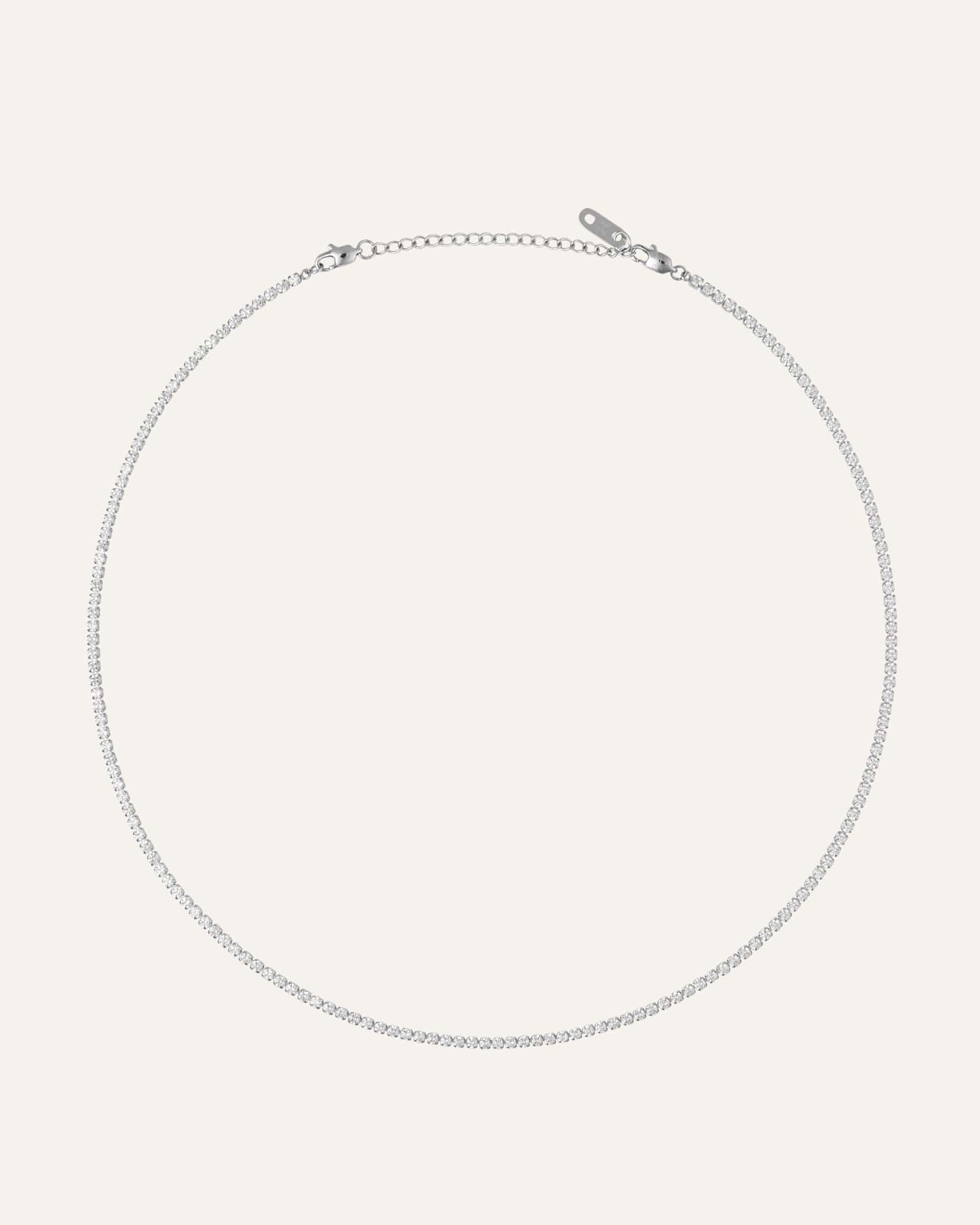 Shiny Tennis Necklace - Image 4