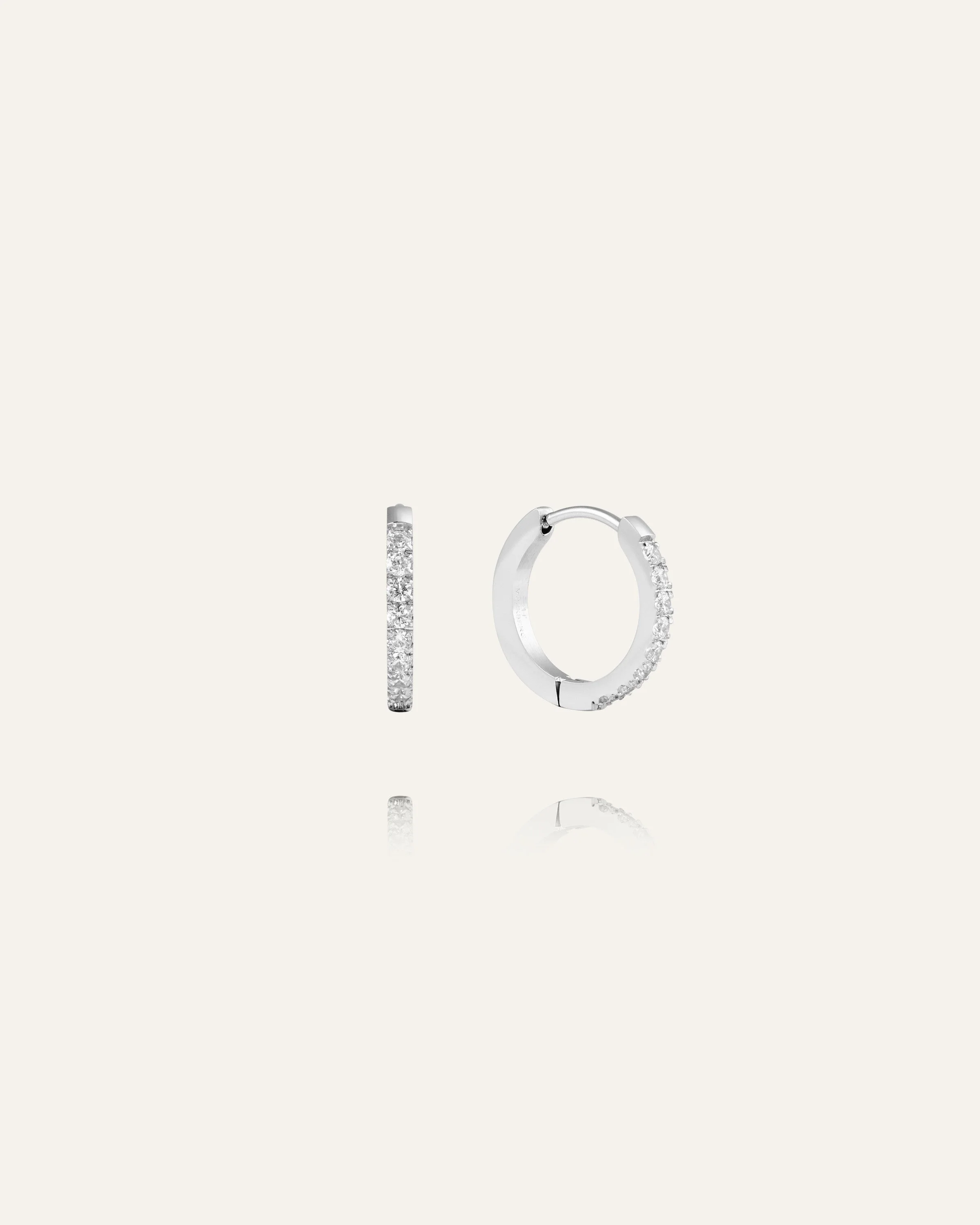 Shiny Hoops Medium