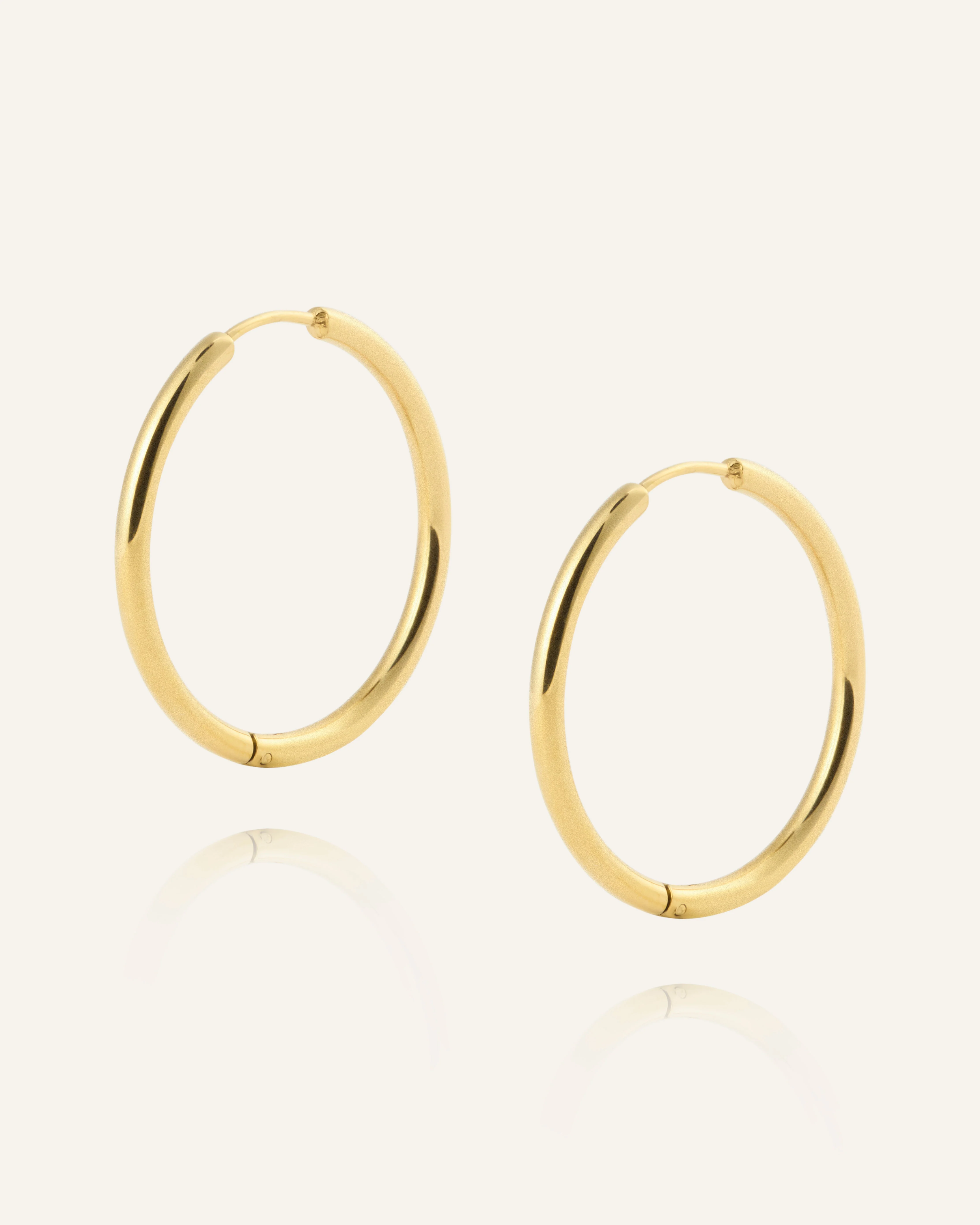 Slim Extra Large Hoops - Image 4