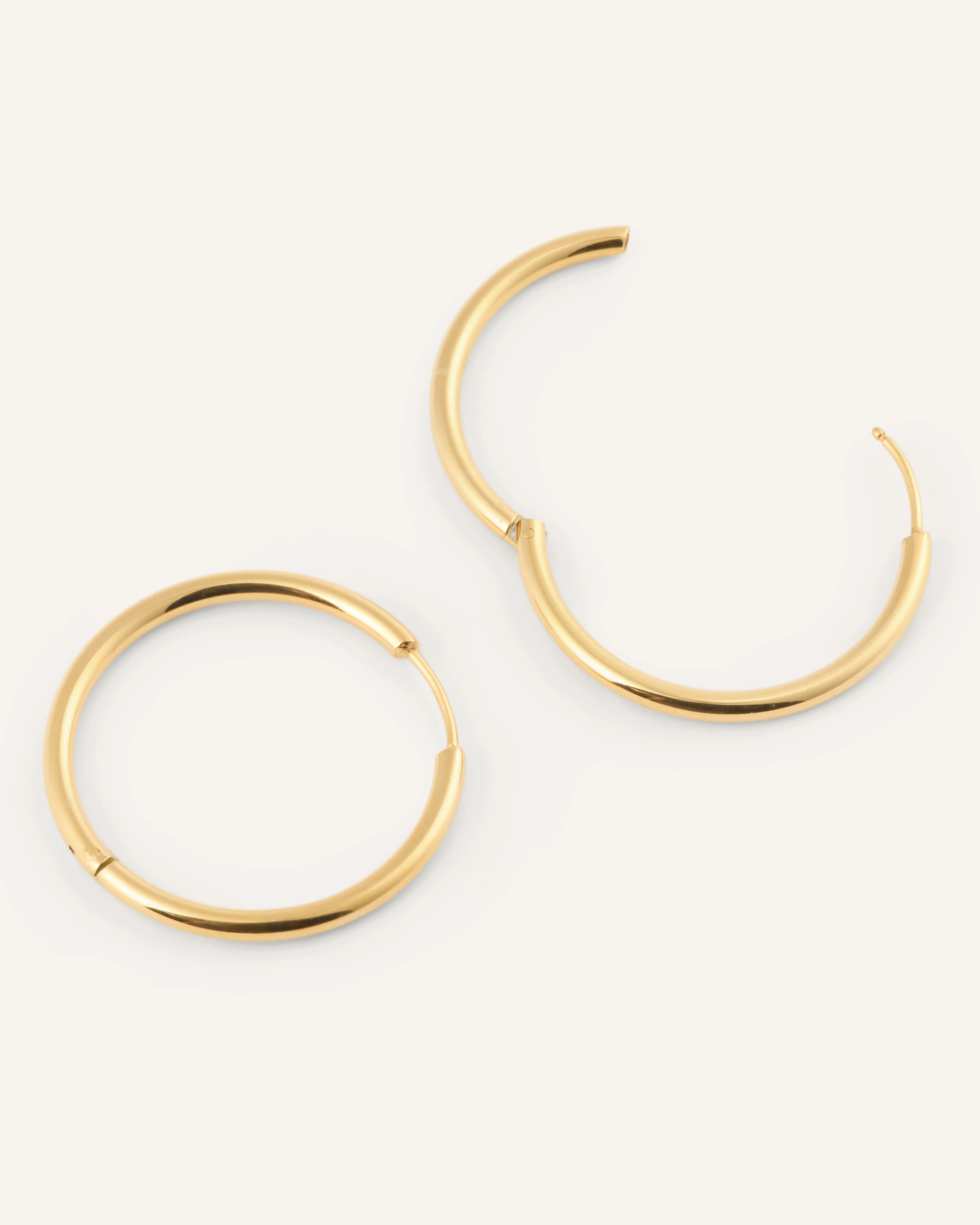 Slim Extra Large Hoops - Image 5