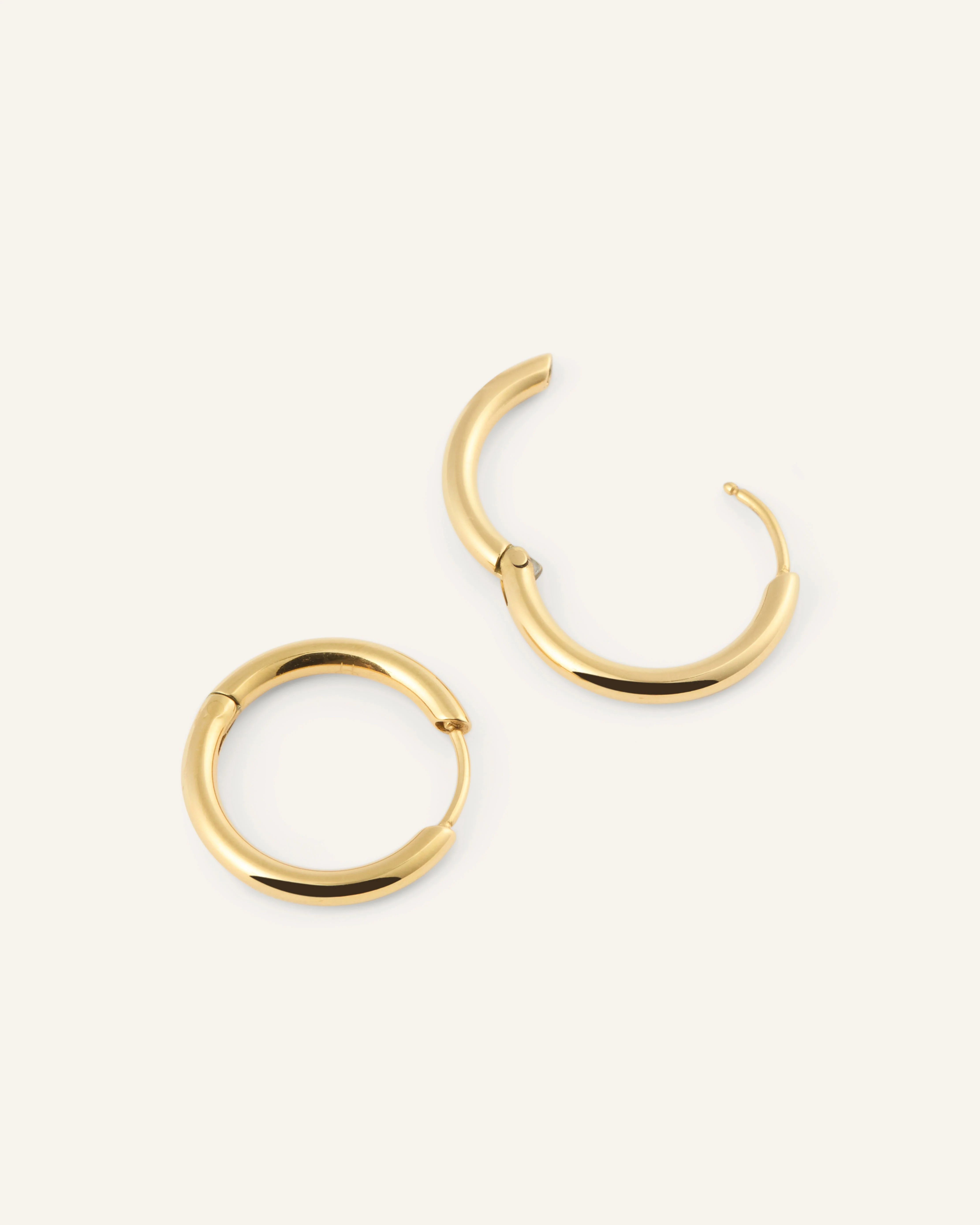 Slim Medium Hoops - Image 5