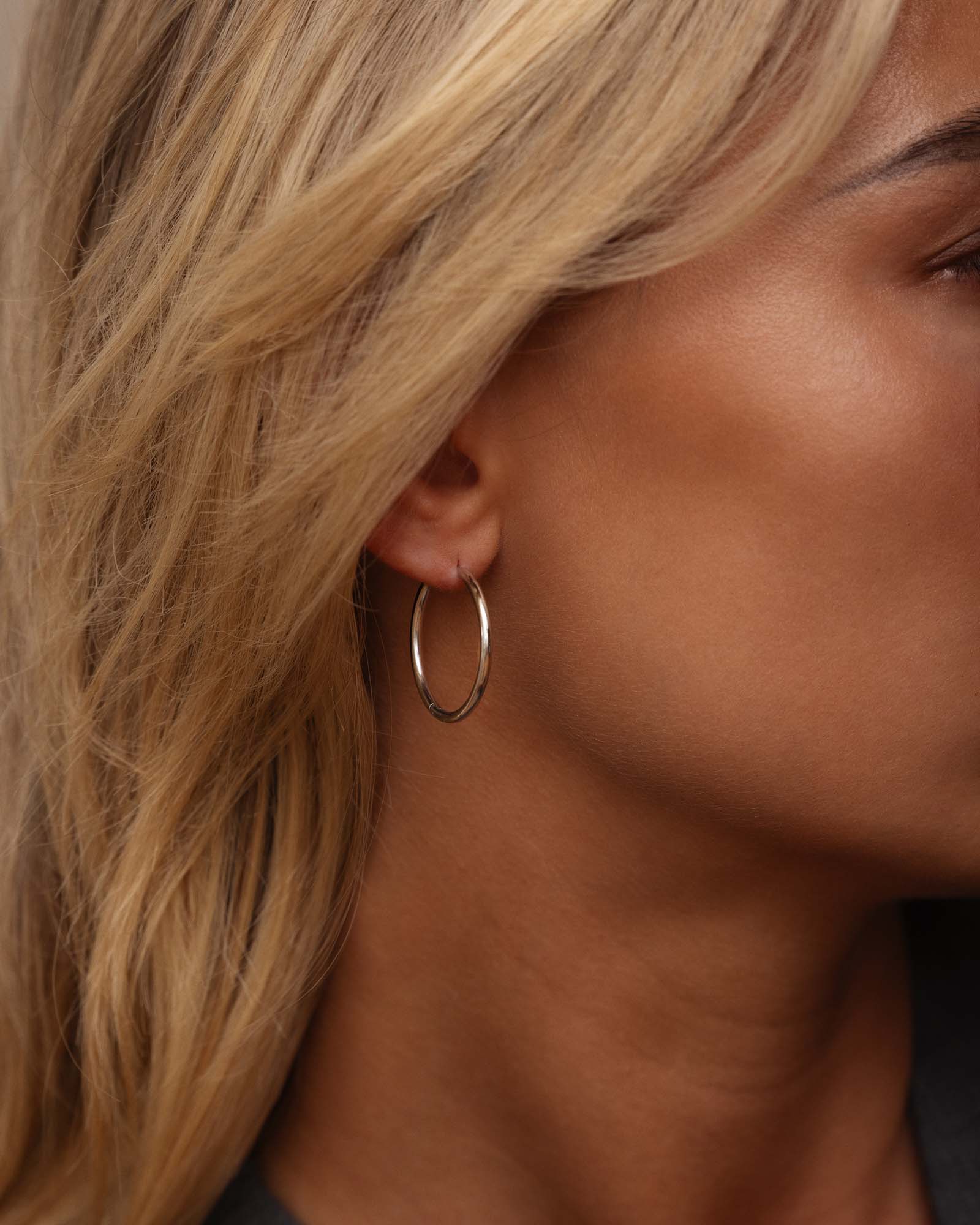 Slim Extra Large Hoops - Image 3