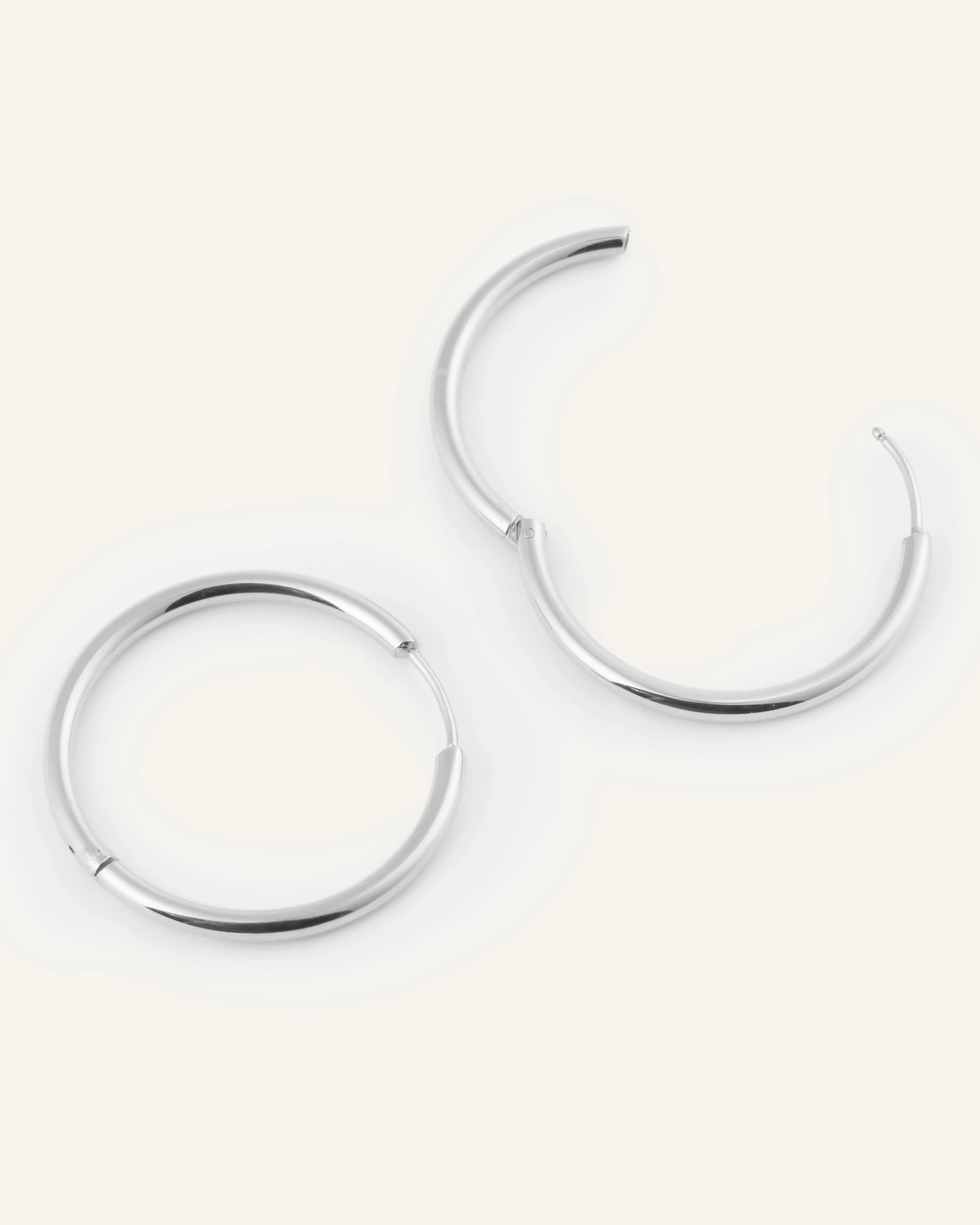 Slim Extra Large Hoops - Image 5