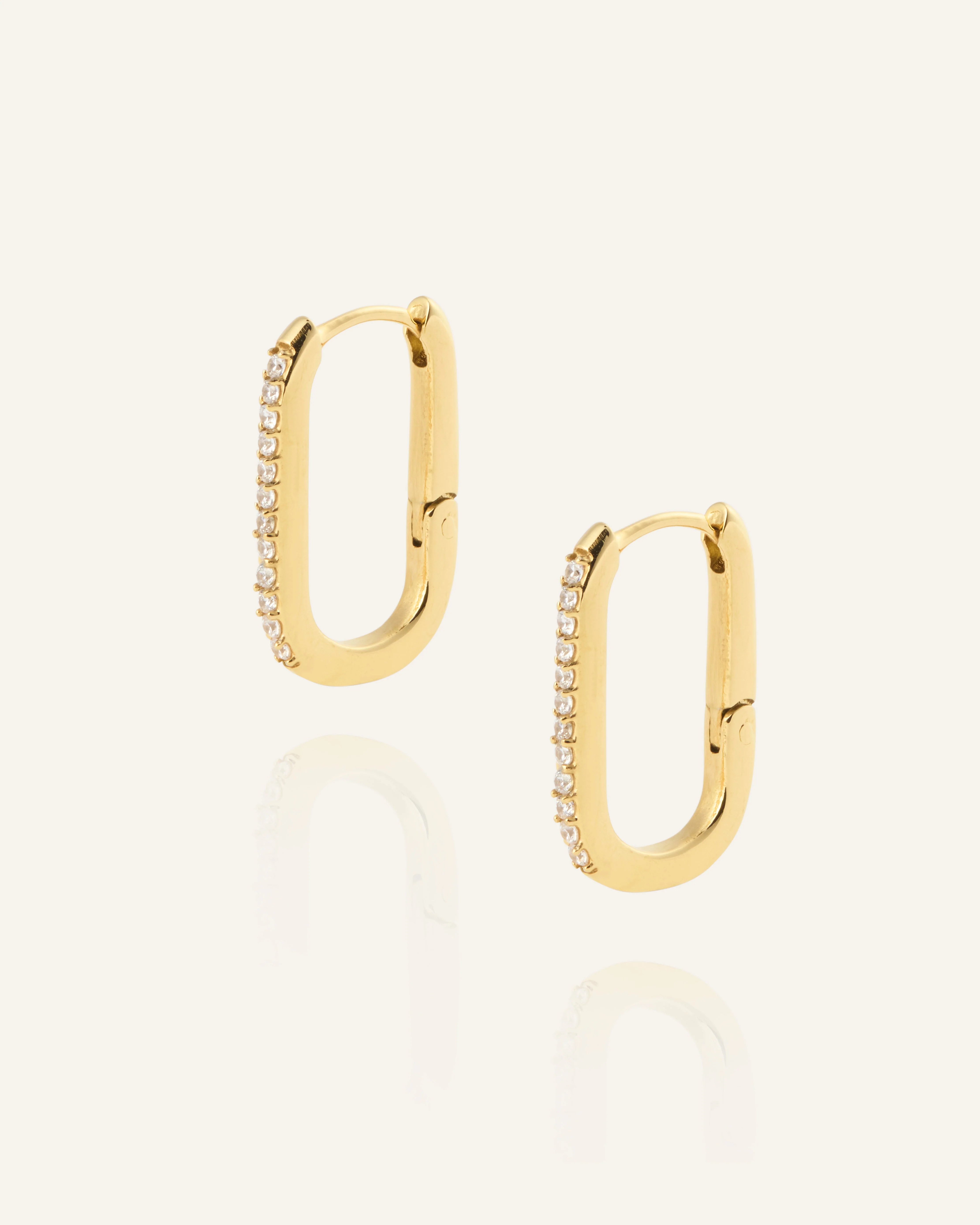 Sparkle Medium U-Hoops - Image 4