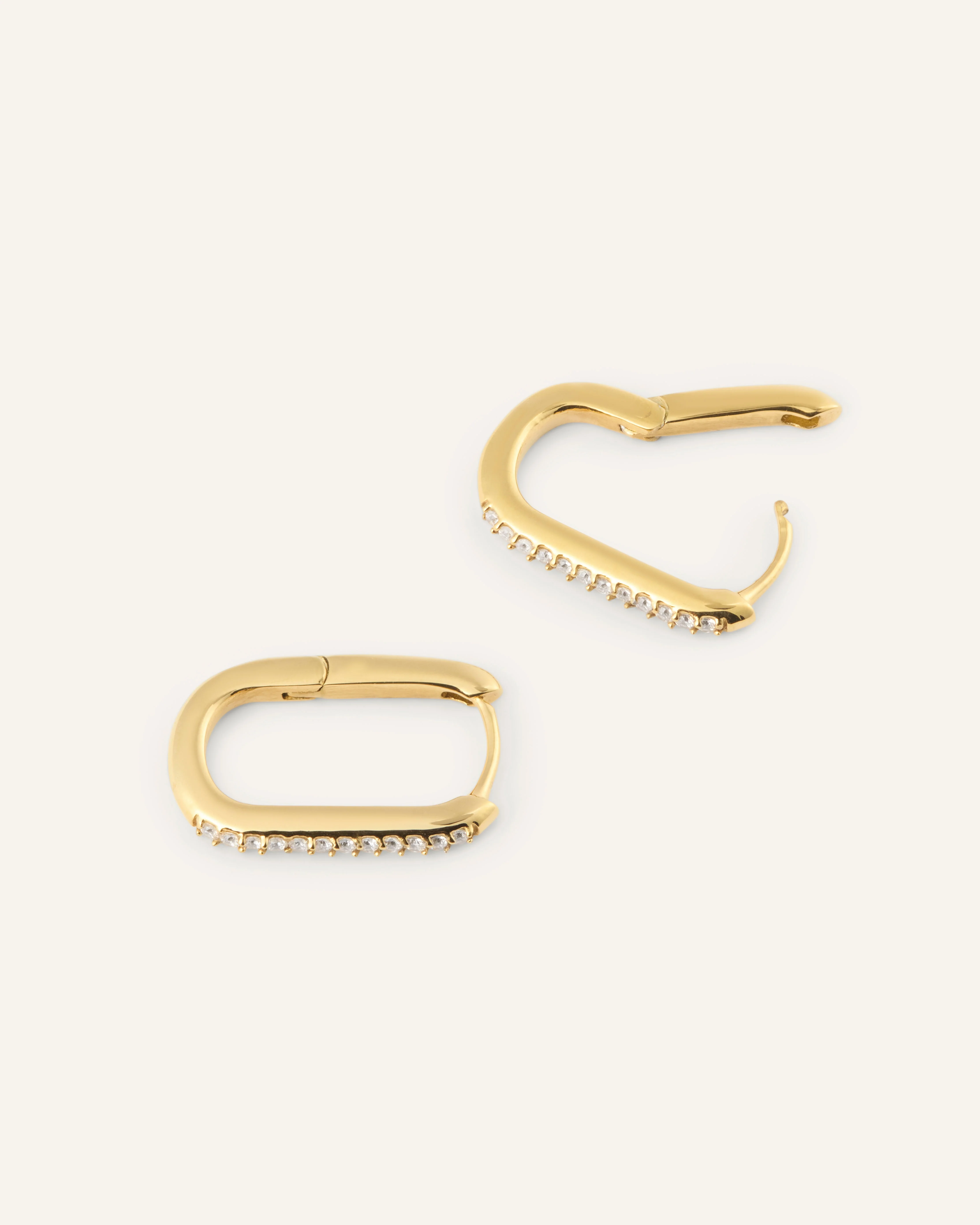 Sparkle Medium U-Hoops - Image 5
