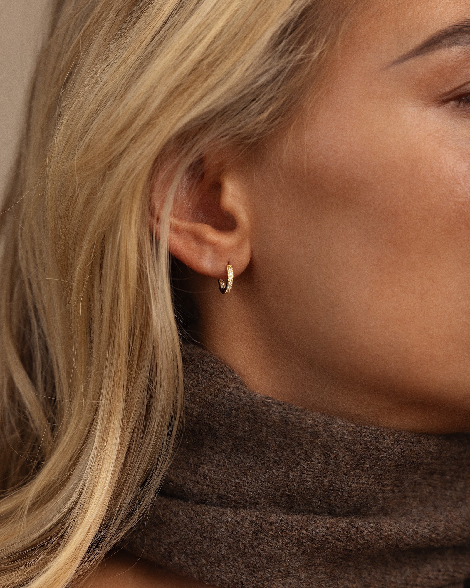 Sparkle Mini Hoops - Image 2