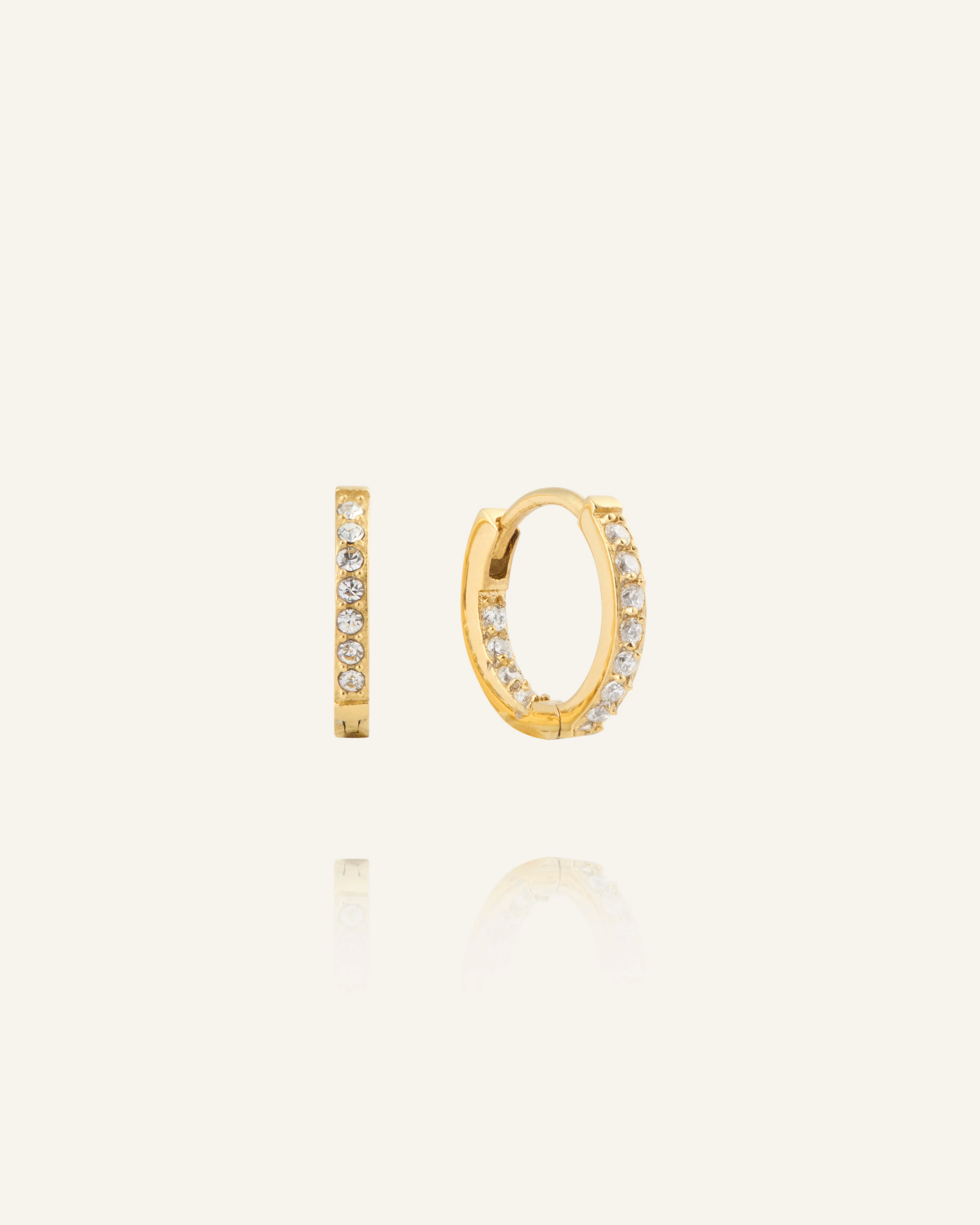 Sparkle Small Hoops